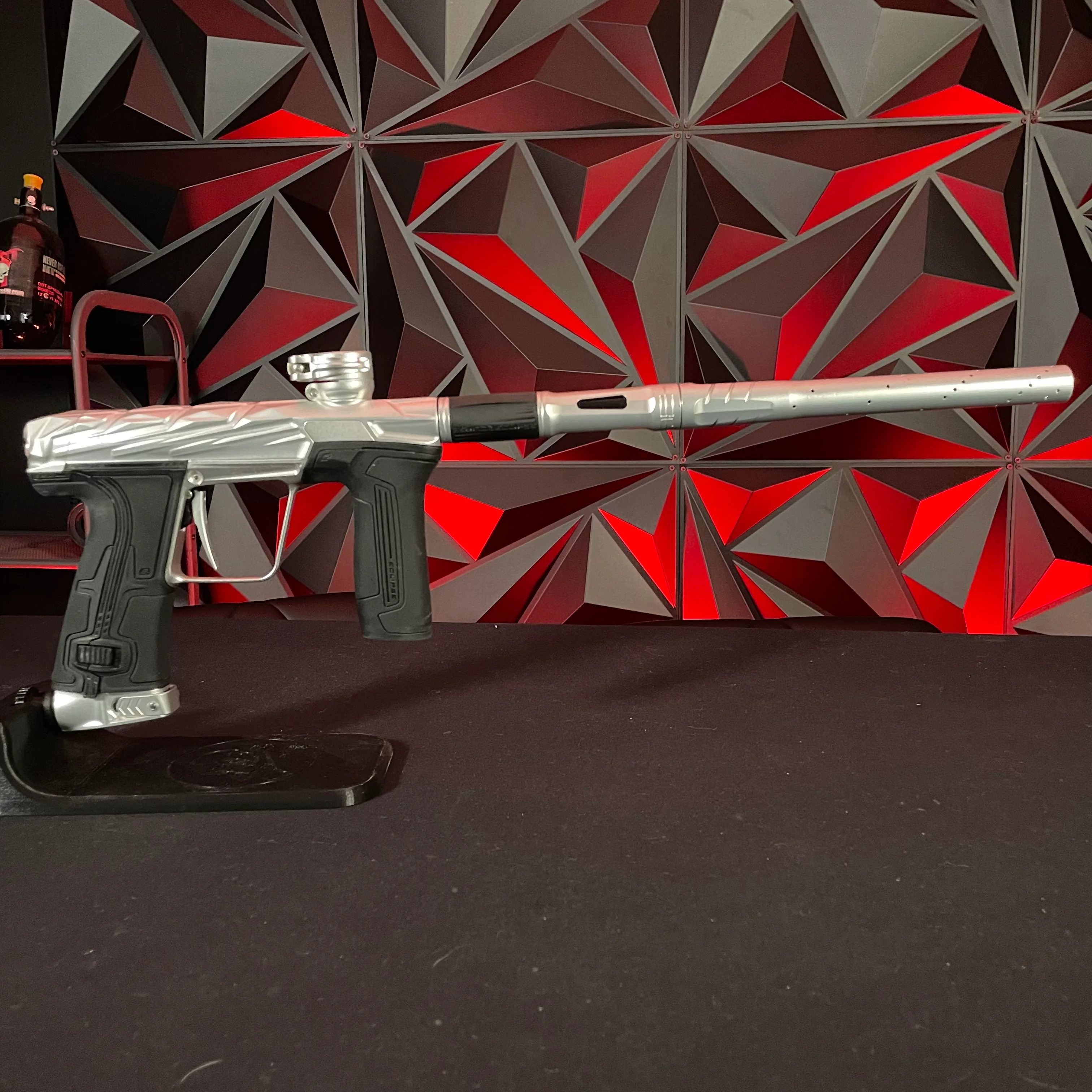 Used Planet Eclipse/Infamous CS3 Paintball Gun - Silver/Pure - Image 5
