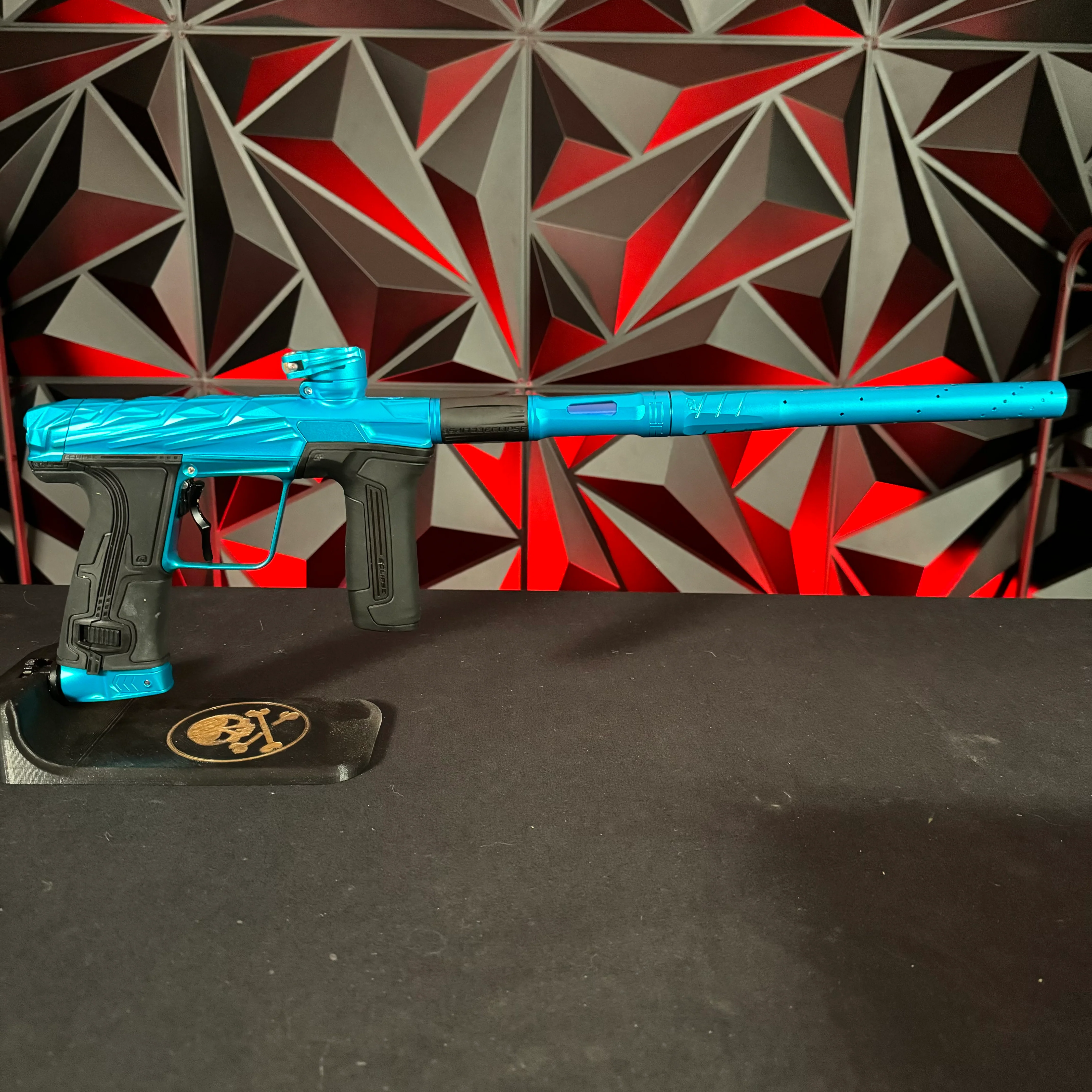 Used Planet Eclipse/Infamous CS3 Paintball Gun - Surf (Teal) - Image 7