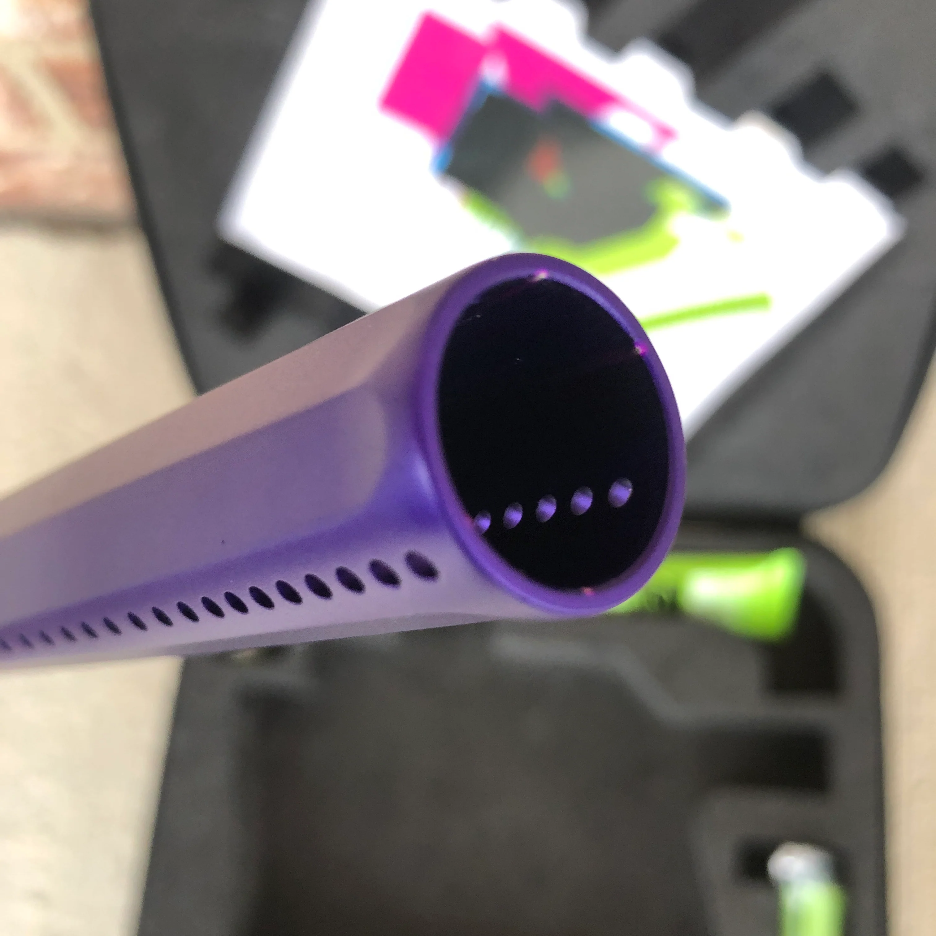 Used Planet Eclipse Lv1.5 Paintball Gun - Dust Purple/Teal - Image 6