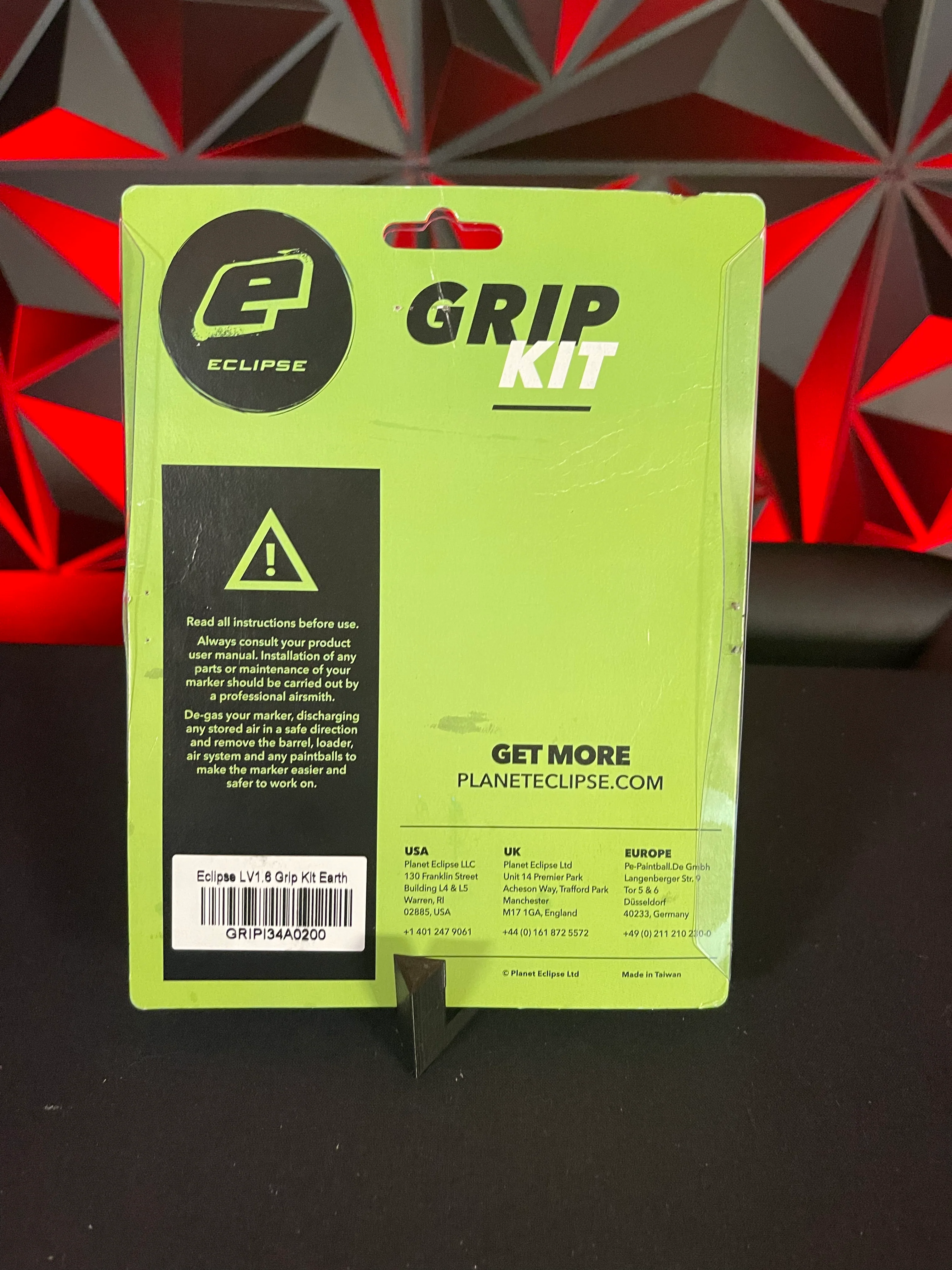 Used Planet Eclipse LV1.6 Grip Kit - Black - Image 2