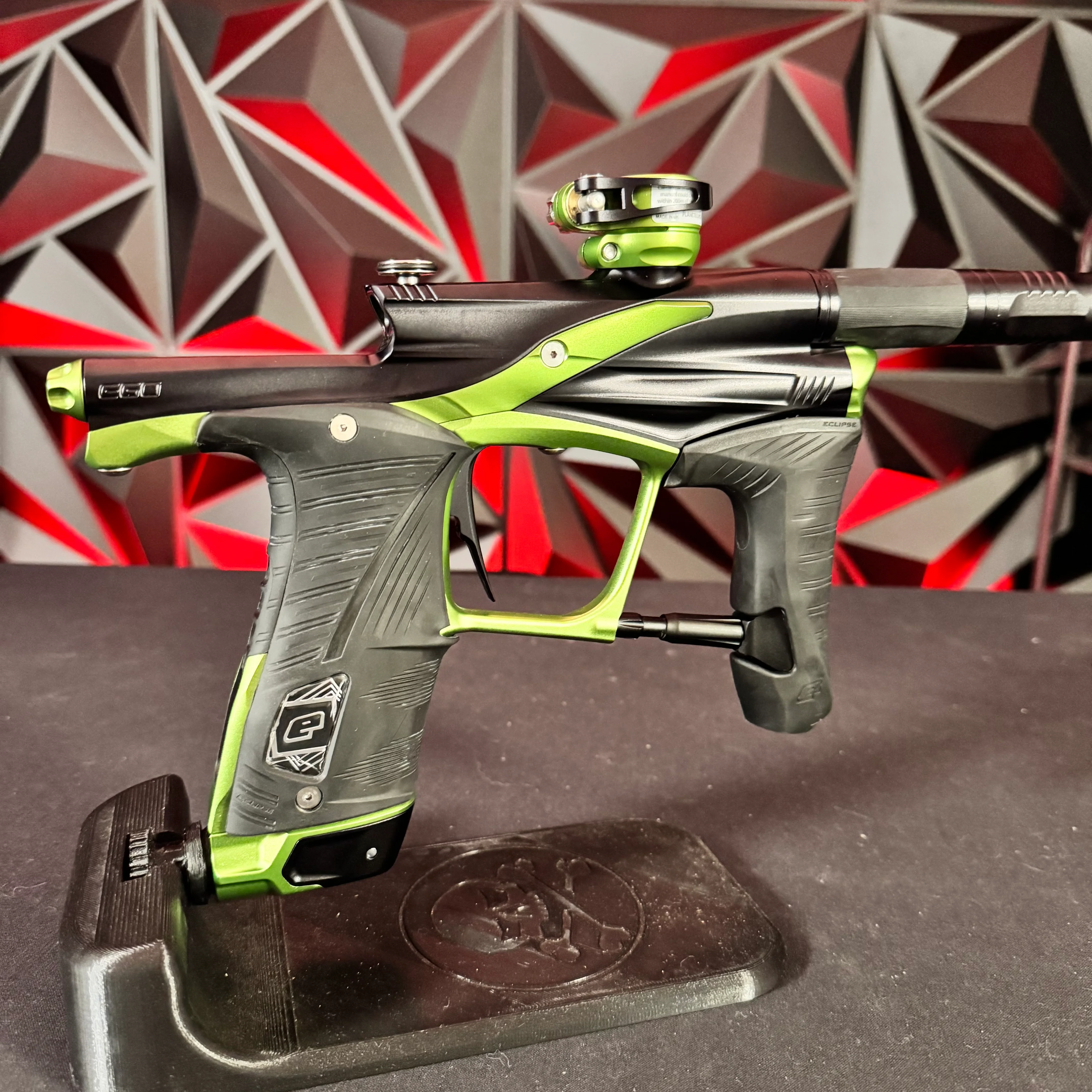 Used Planet Eclipse Lv1.6 Paintball Gun - Black/Green - Image 10