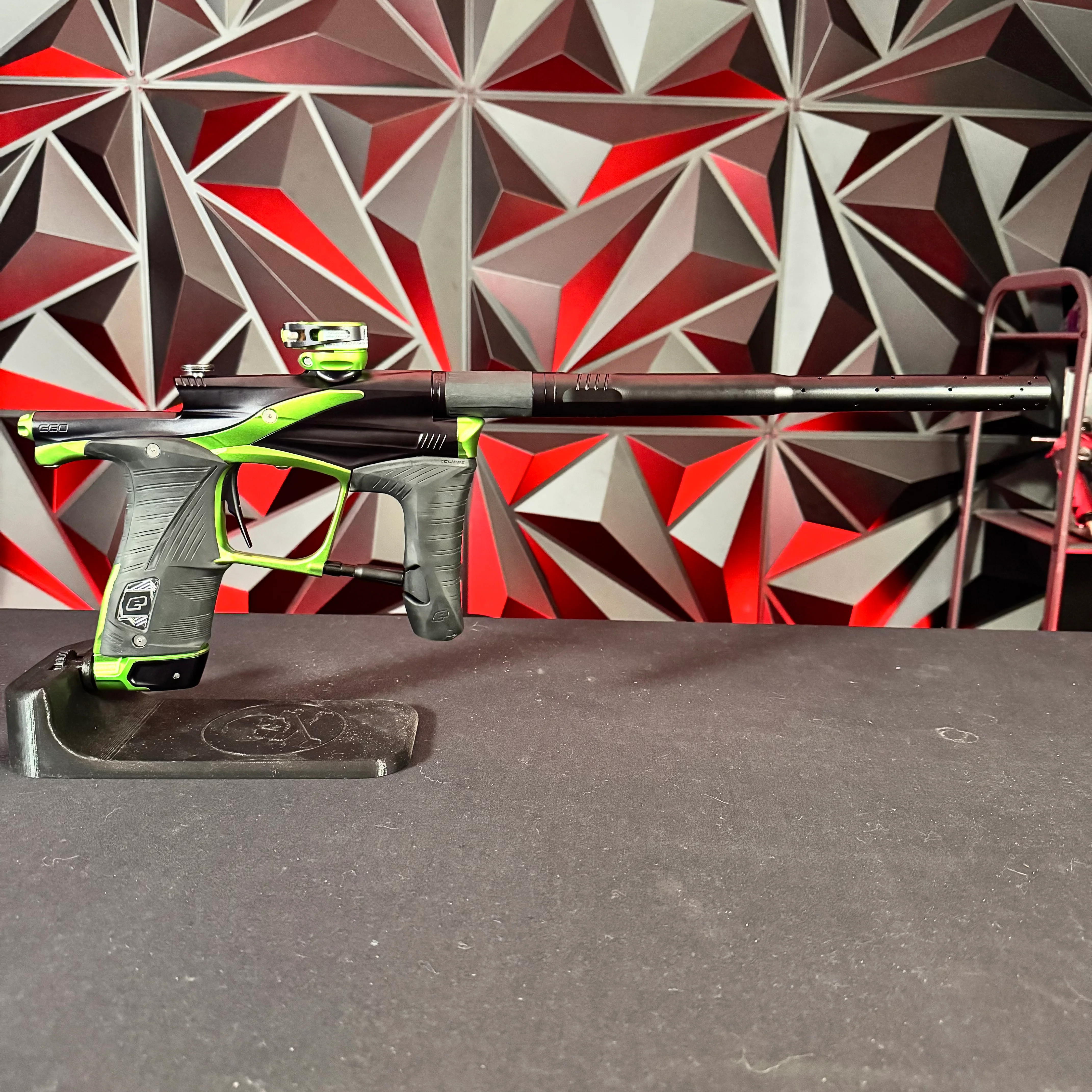 Used Planet Eclipse Lv1.6 Paintball Gun - Black/Green - Image 5