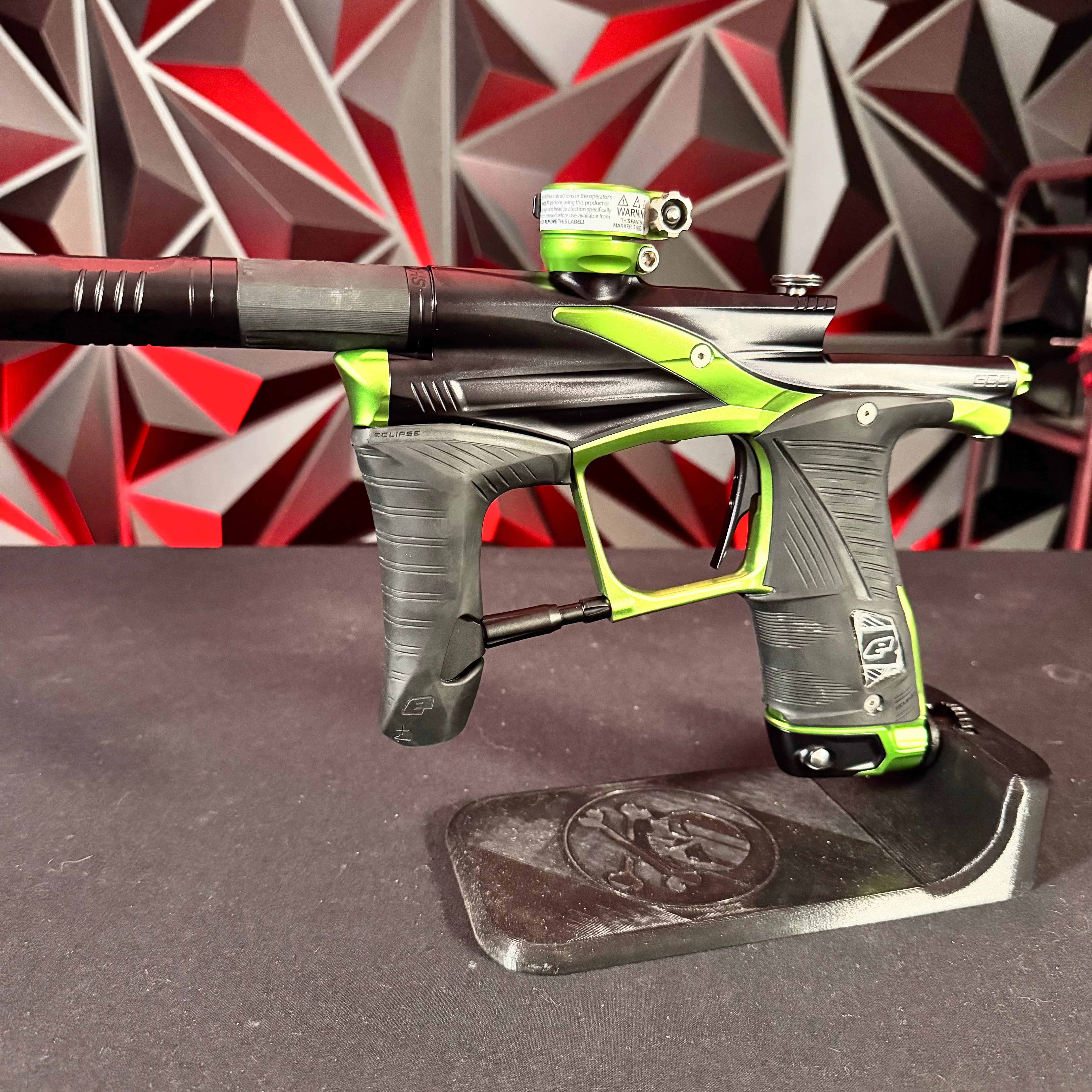 Used Planet Eclipse Lv1.6 Paintball Gun - Black/Green - Image 7