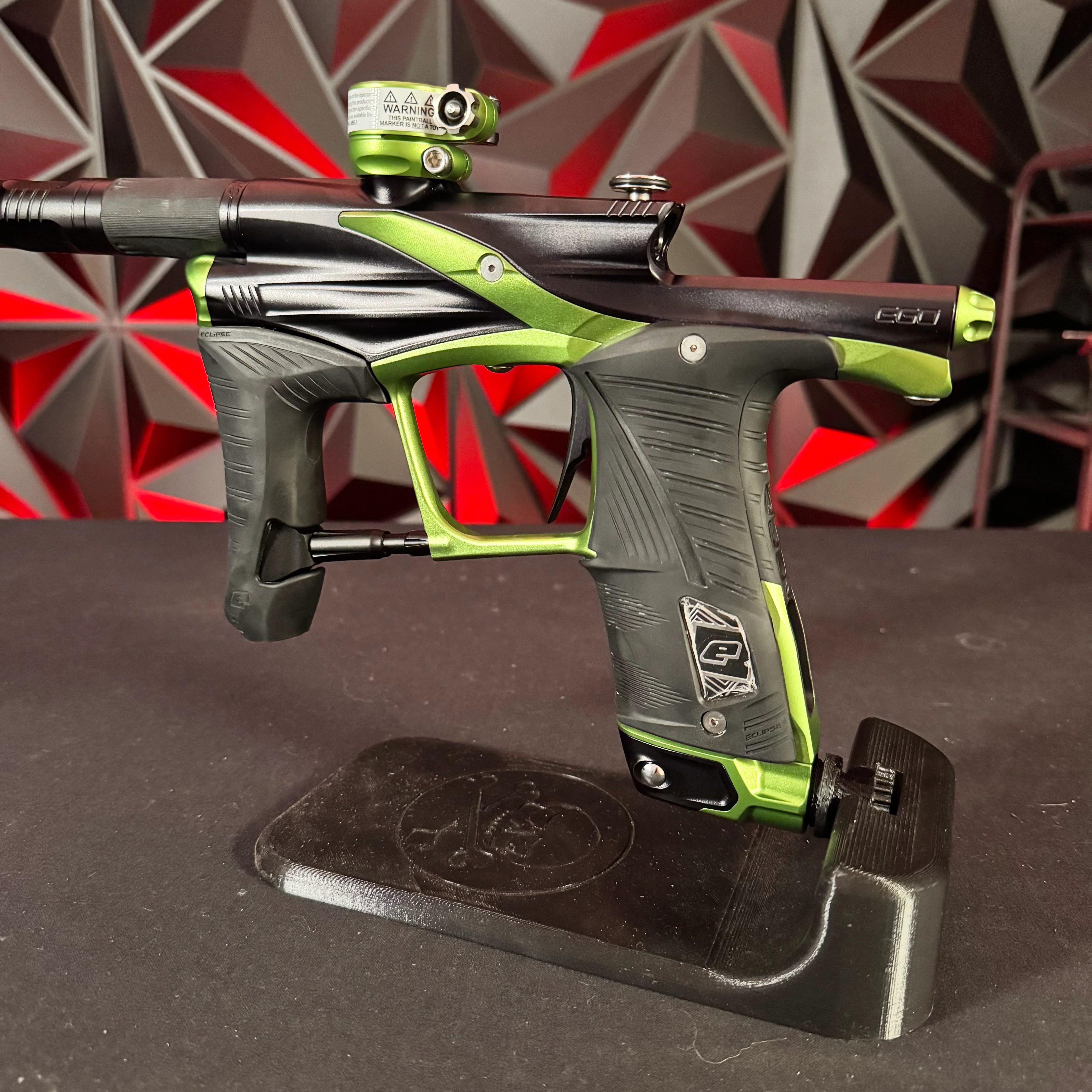Used Planet Eclipse Lv1.6 Paintball Gun - Black/Green - Image 8