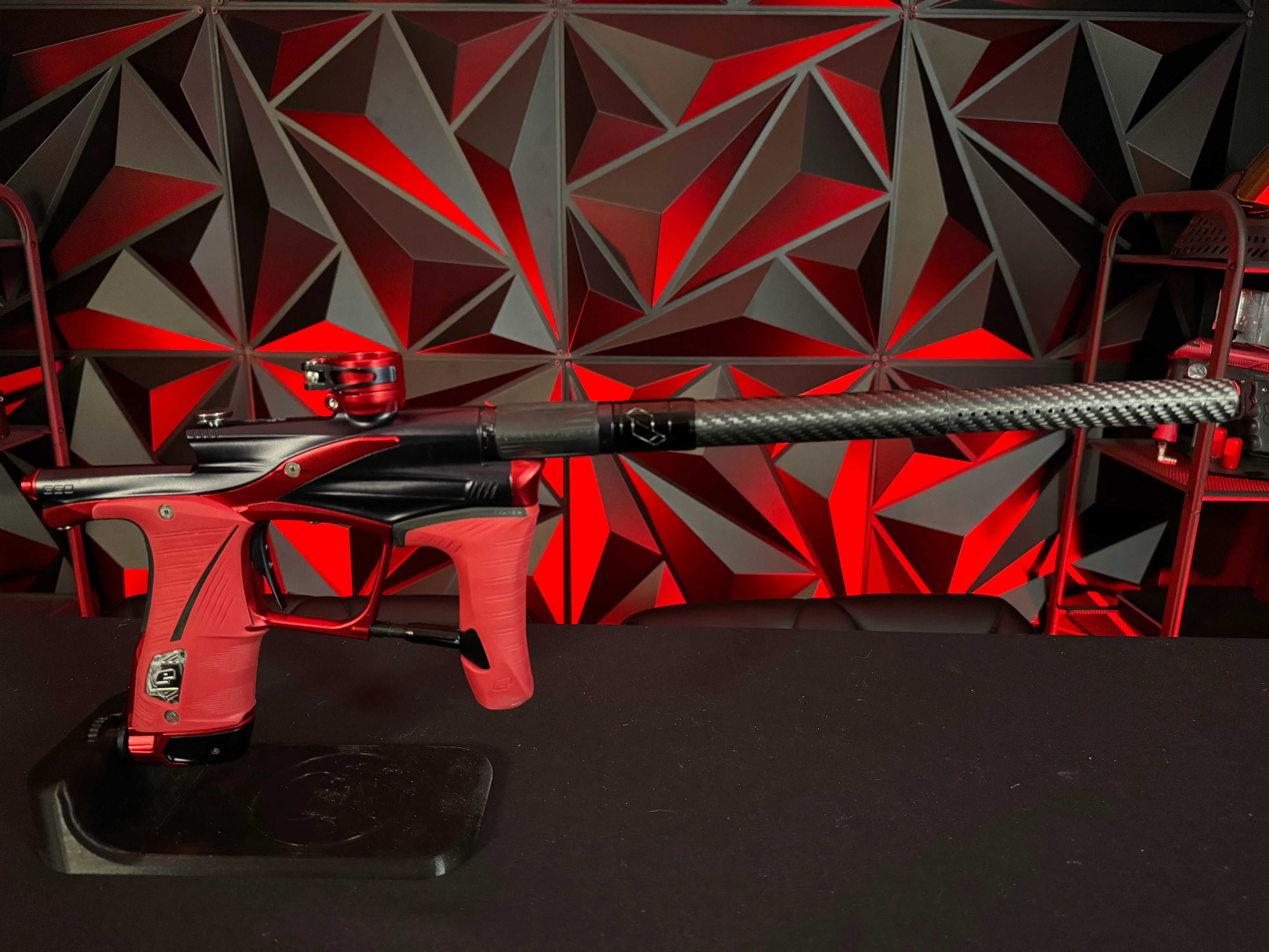 Used Planet Eclipse Lv1.6 Paintball Gun - Black / Red - Image 5