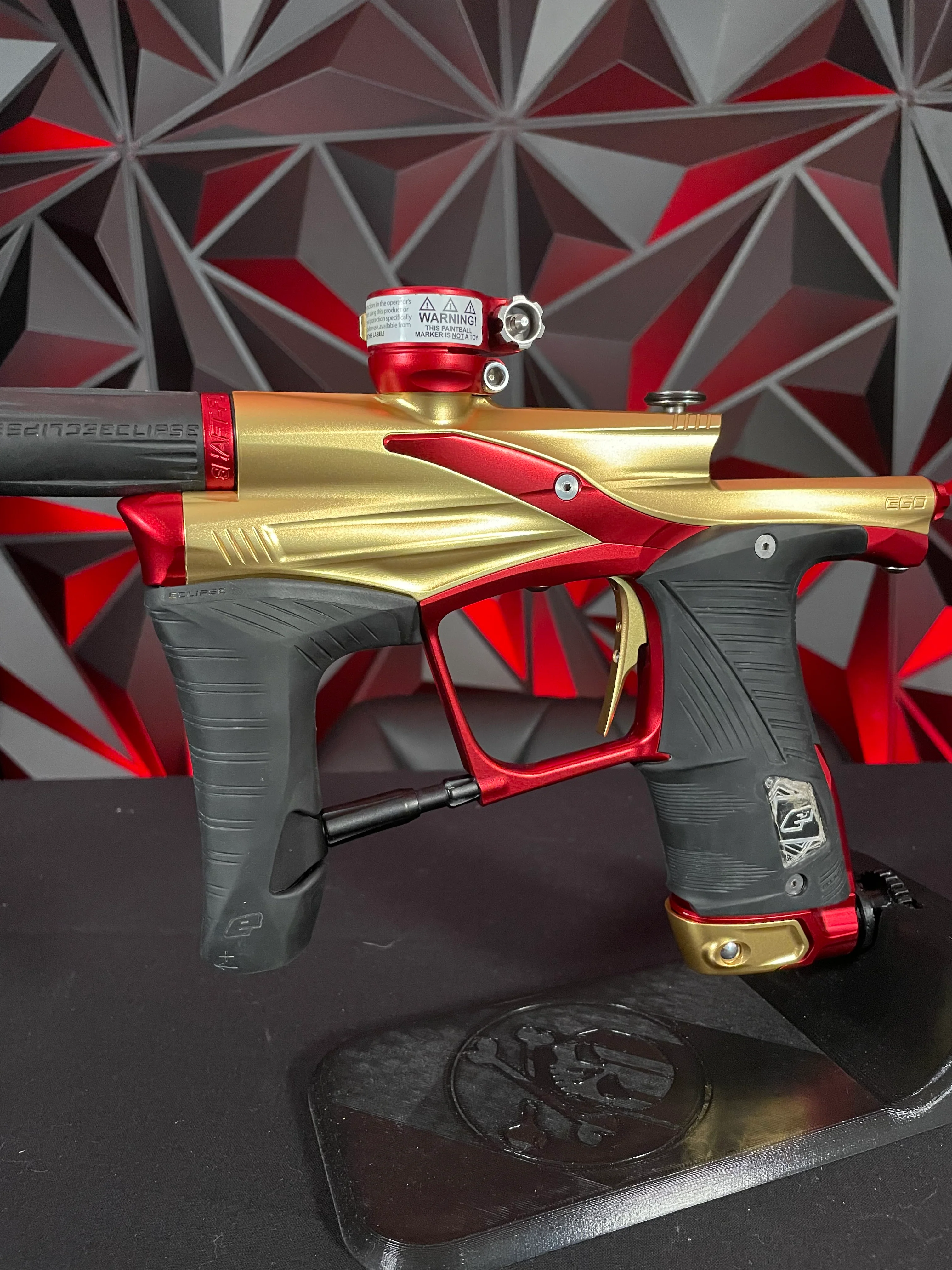 Used Planet Eclipse Lv1.6 Paintball Gun - Fire Opal - Image 4
