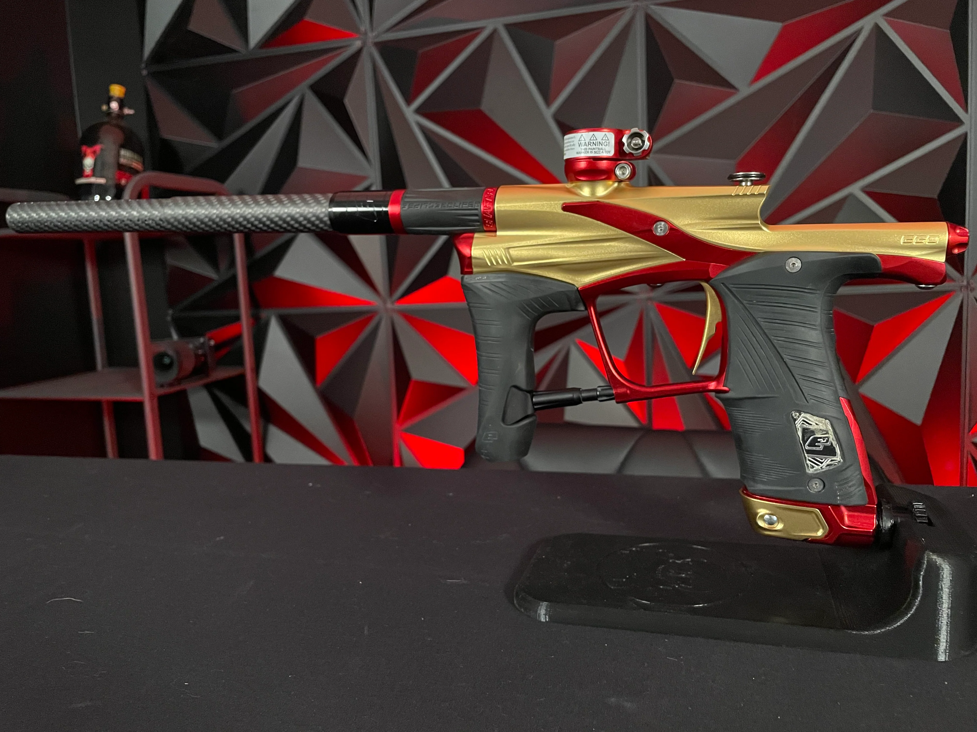Used Planet Eclipse Lv1.6 Paintball Gun - Fire Opal - Image 6