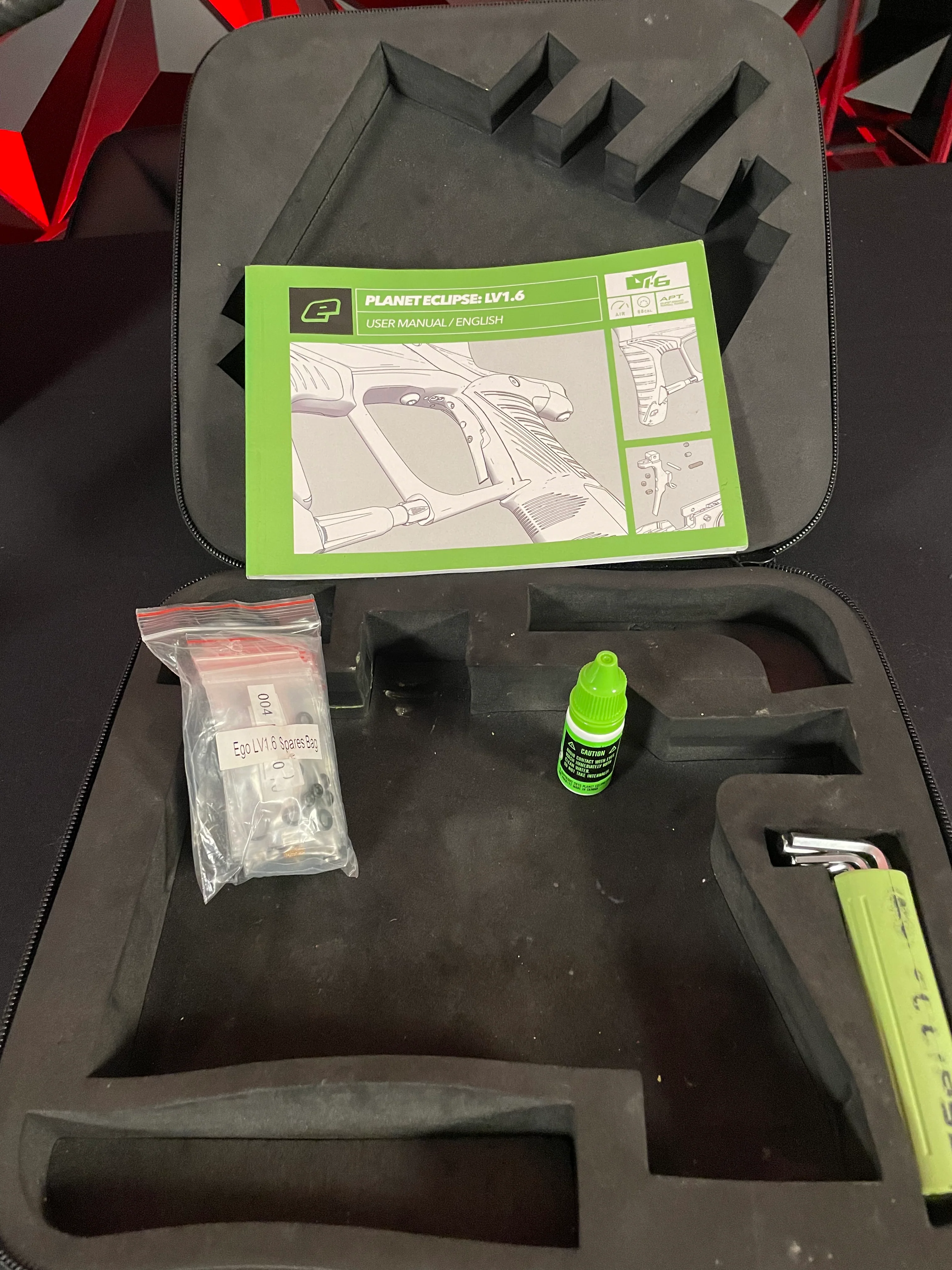 Used Planet Eclipse Lv1.6 Paintball Gun - Fire Opal - Image 8