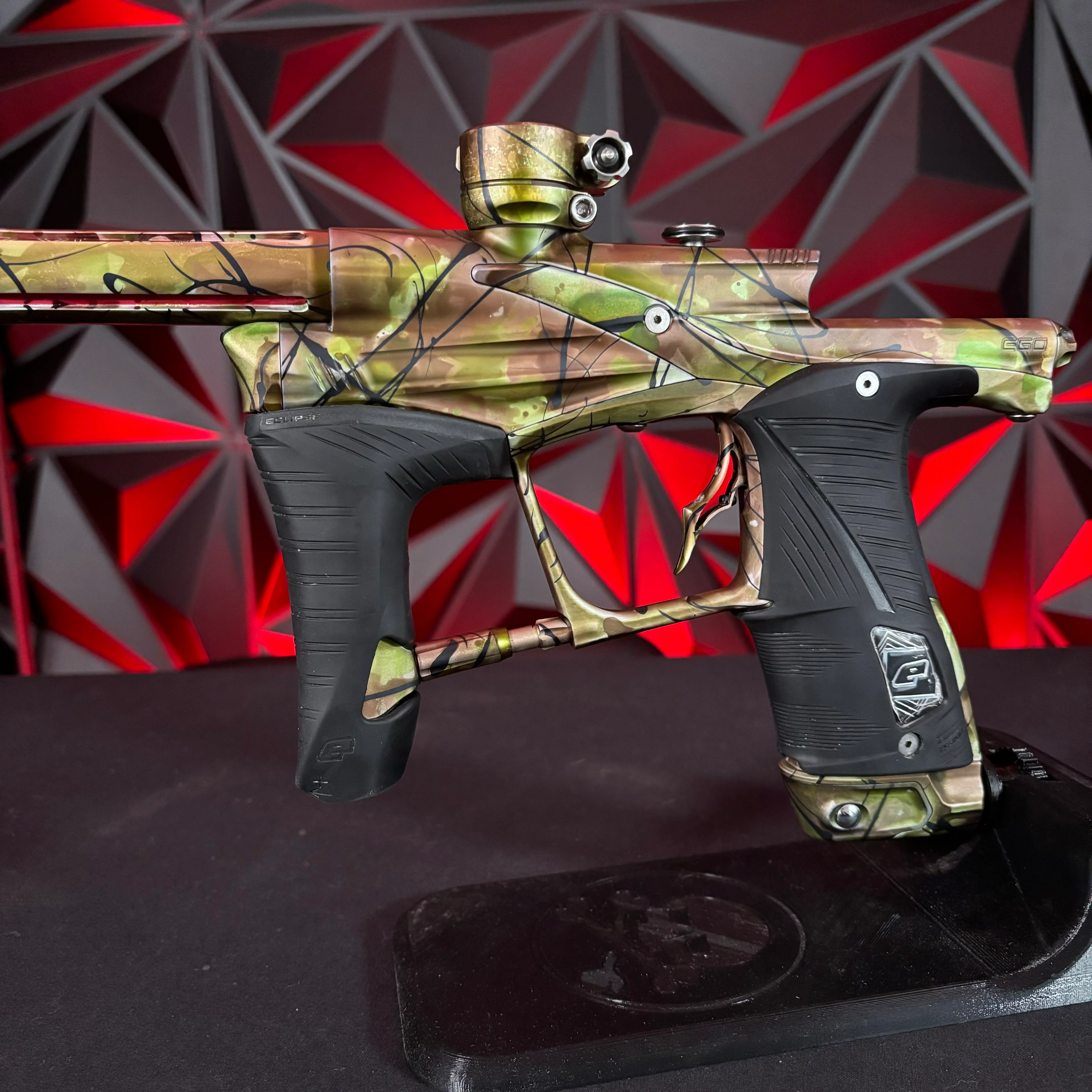 Used Planet Eclipse LV1.6 Paintball Gun - LE Pooty Camo Splash - Image 5