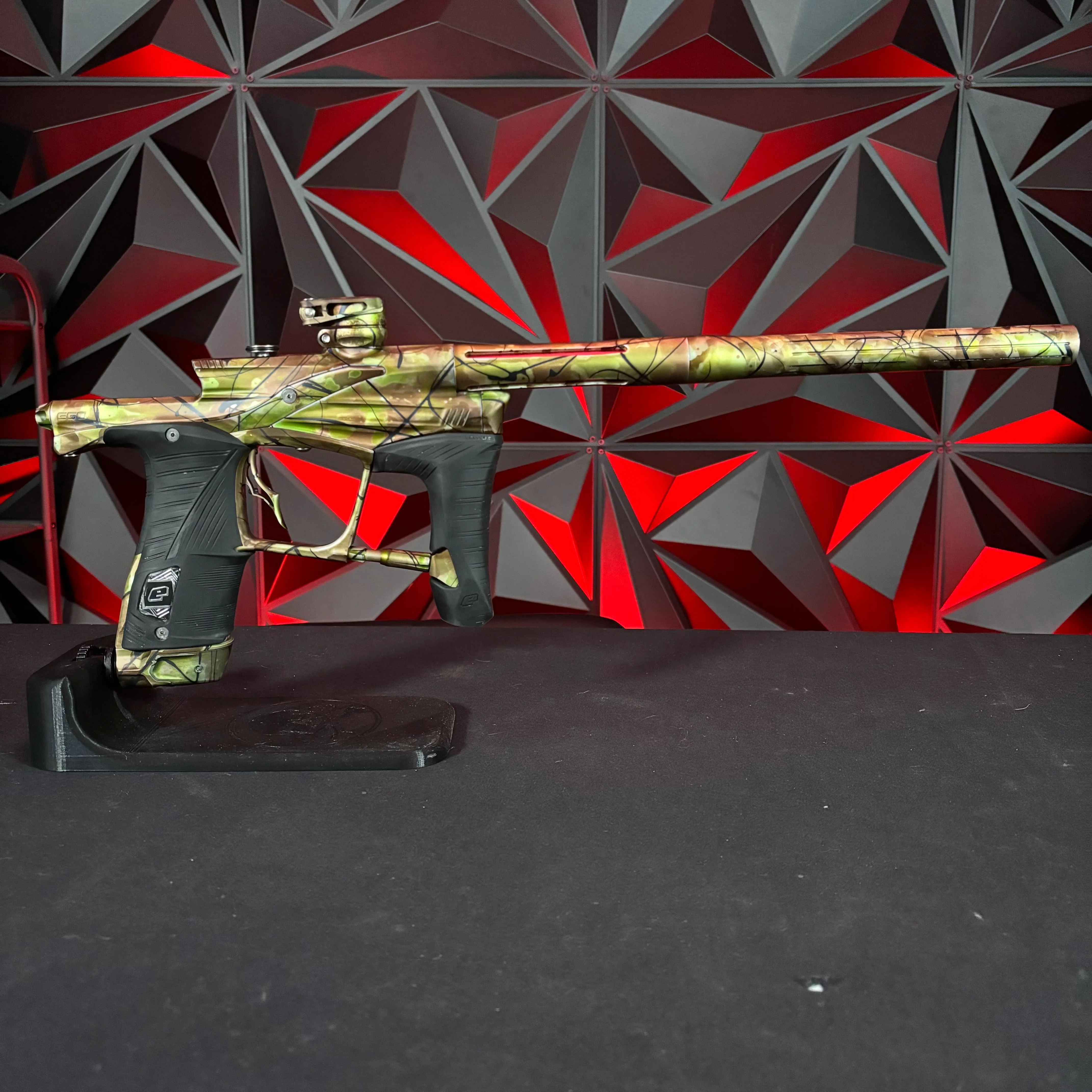 Used Planet Eclipse LV1.6 Paintball Gun - LE Pooty Camo Splash - Image 6