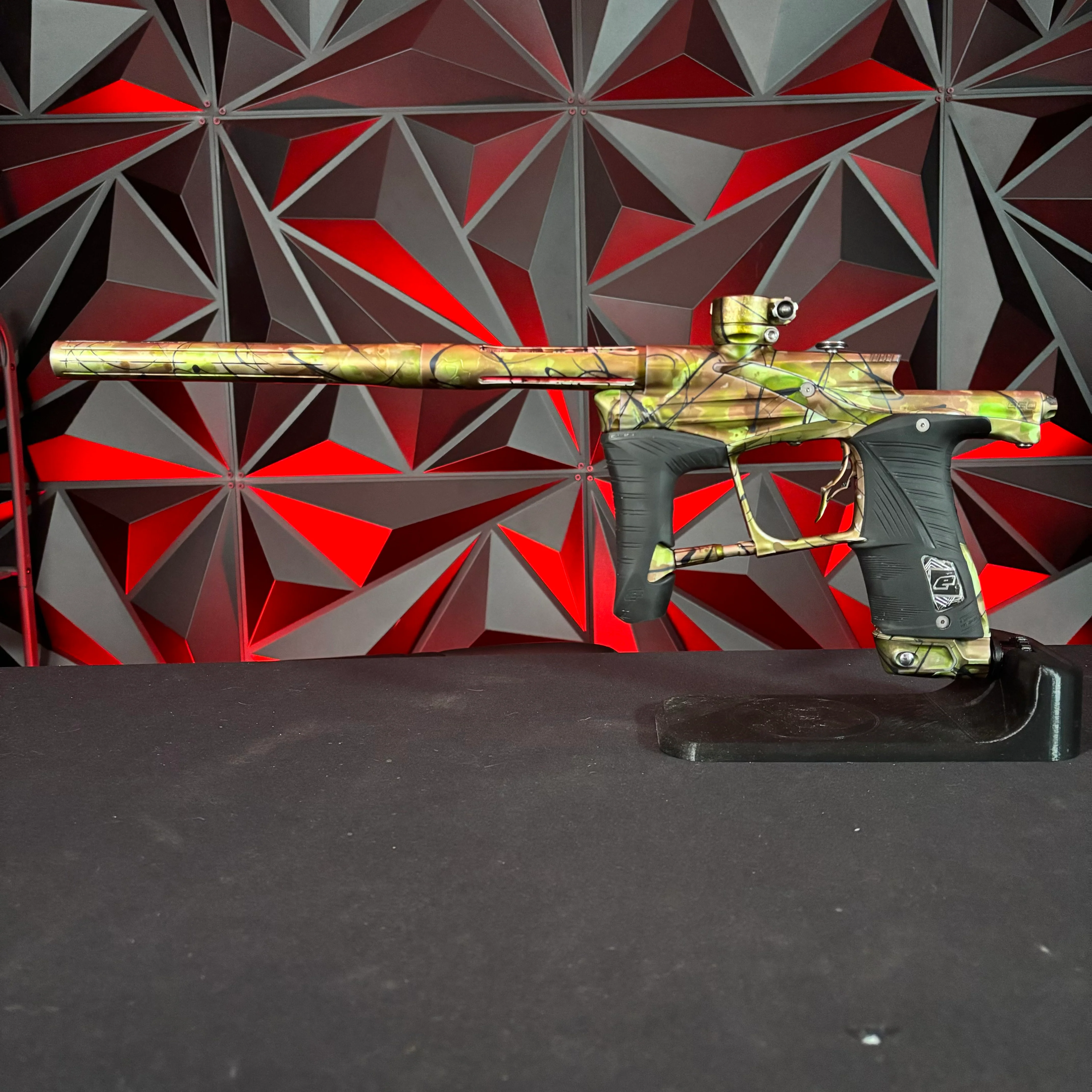 Used Planet Eclipse LV1.6 Paintball Gun - LE Pooty Camo Splash - Image 7