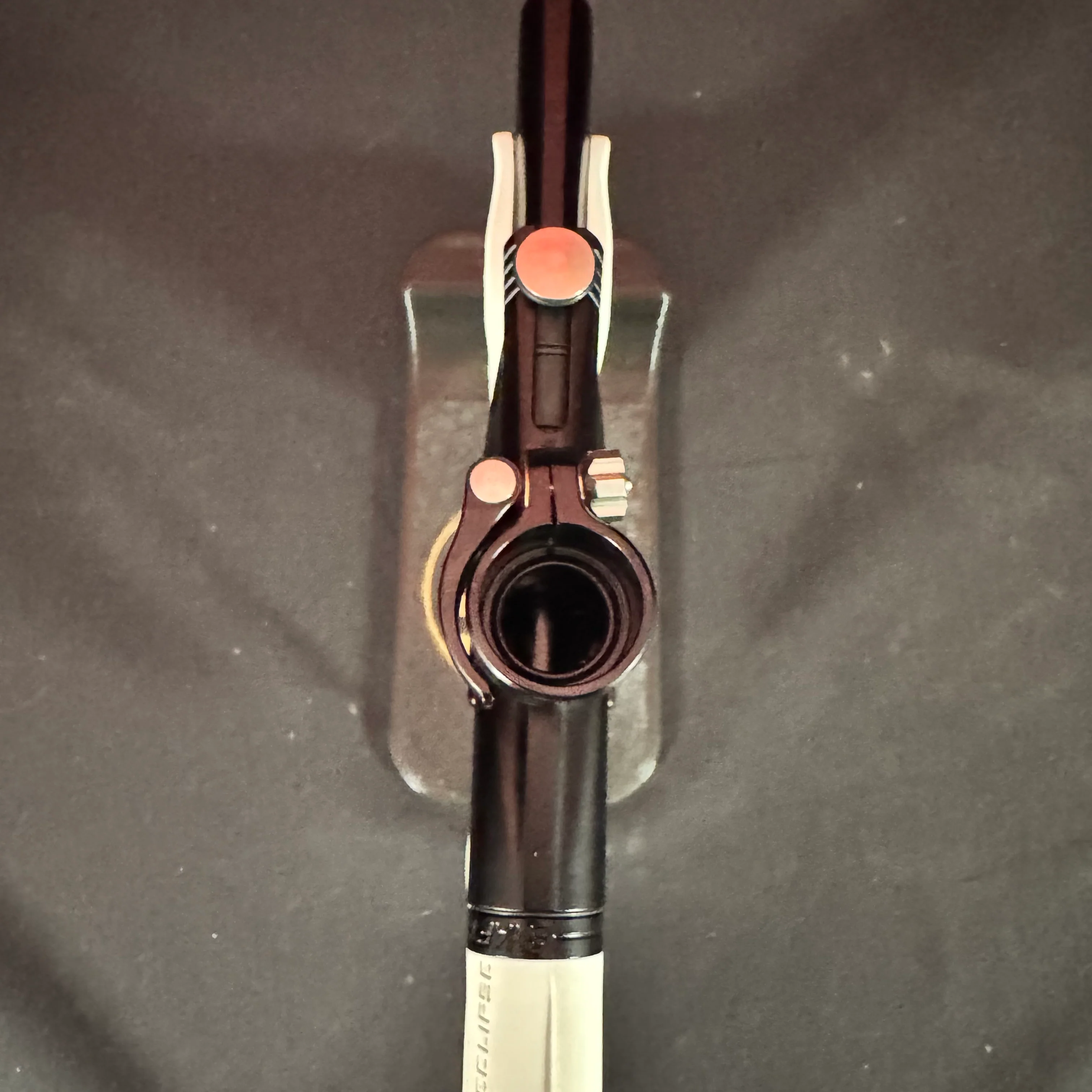 Used Planet Eclipse LV1.6 Paintball Gun -  Midnight w/ 3 FL Backs & Infamous Deuce Trigger - Image 10