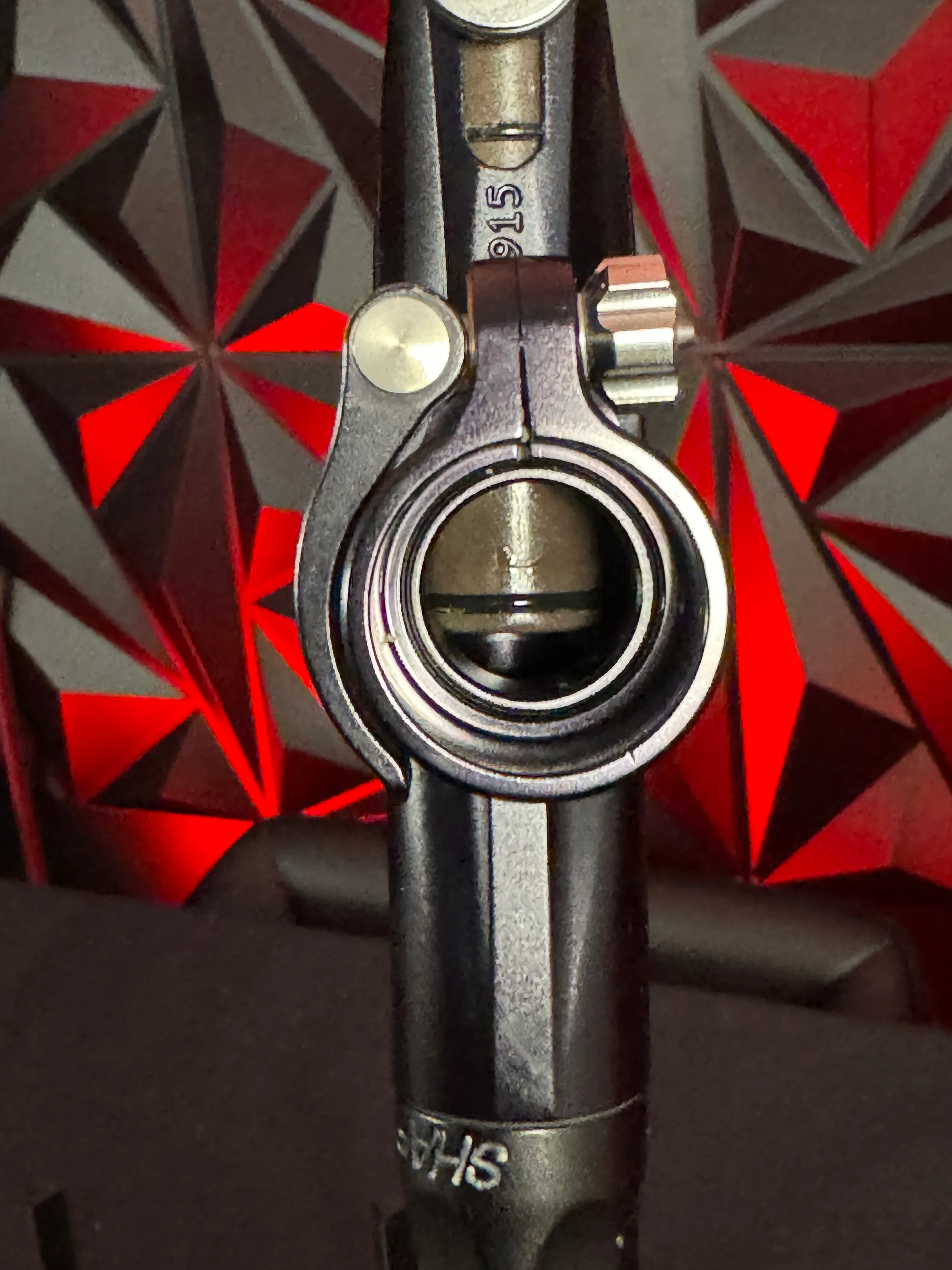 Used Planet Eclipse Lv1.6 Paintball Gun - Midnight w/Shaft FR Barrel Back w/Custom Anno Core Tip (Silver Black Splash) - Image 9