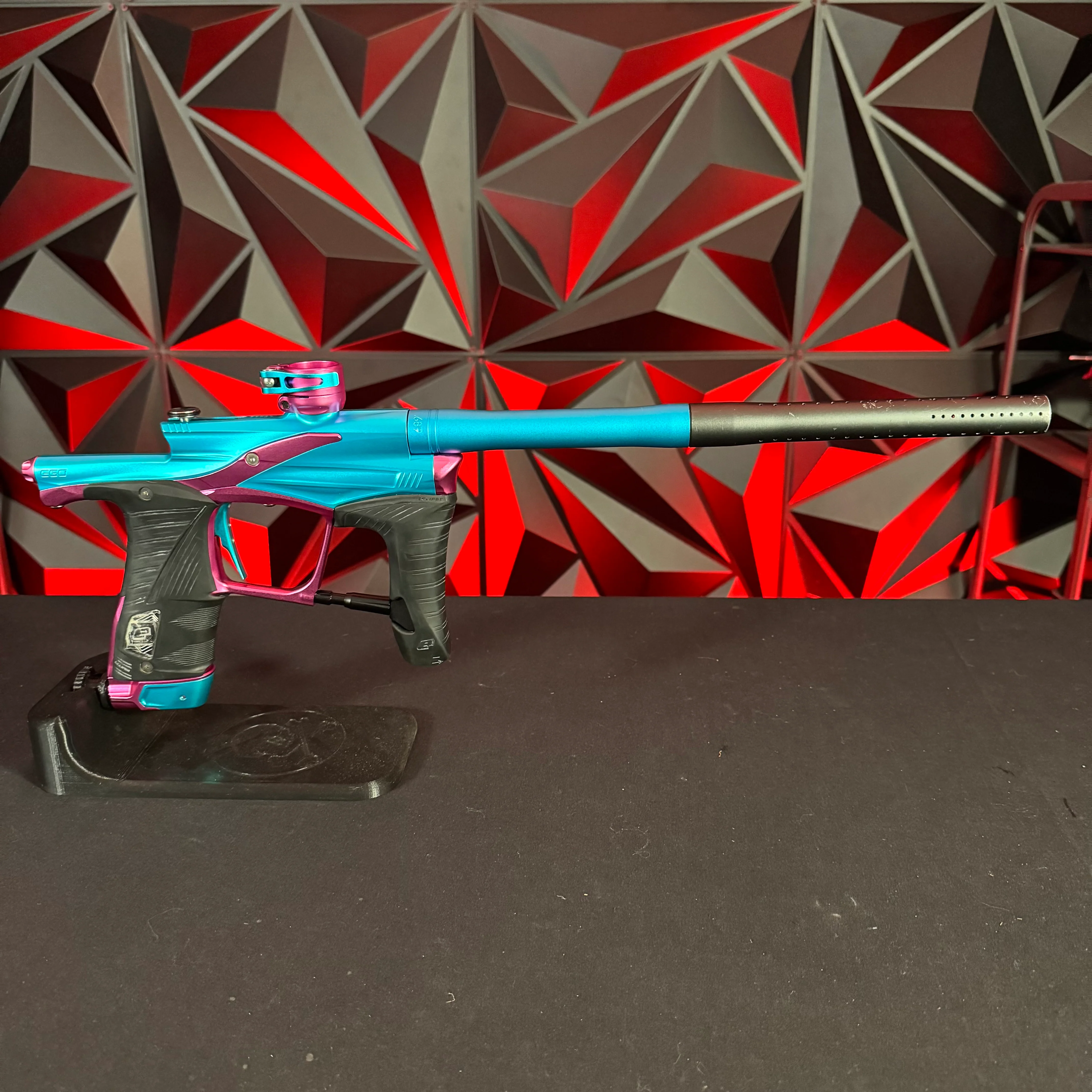 Used Planet Eclipse LV1.6 Paintball Gun - Teal/Pink - Image 6