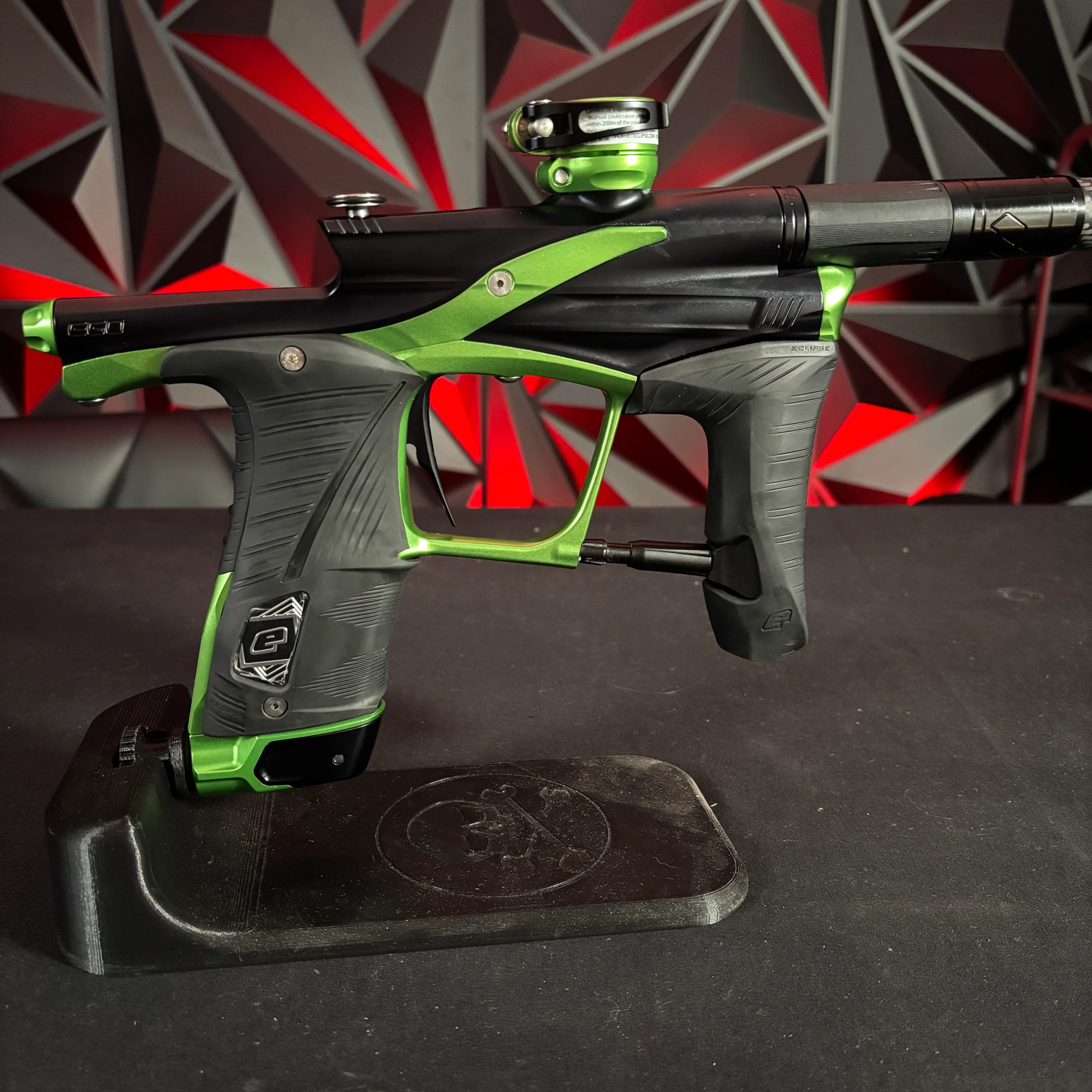 Used Planet Eclipse Lv1.6 Paintball Gun - Black/Green - Image 2