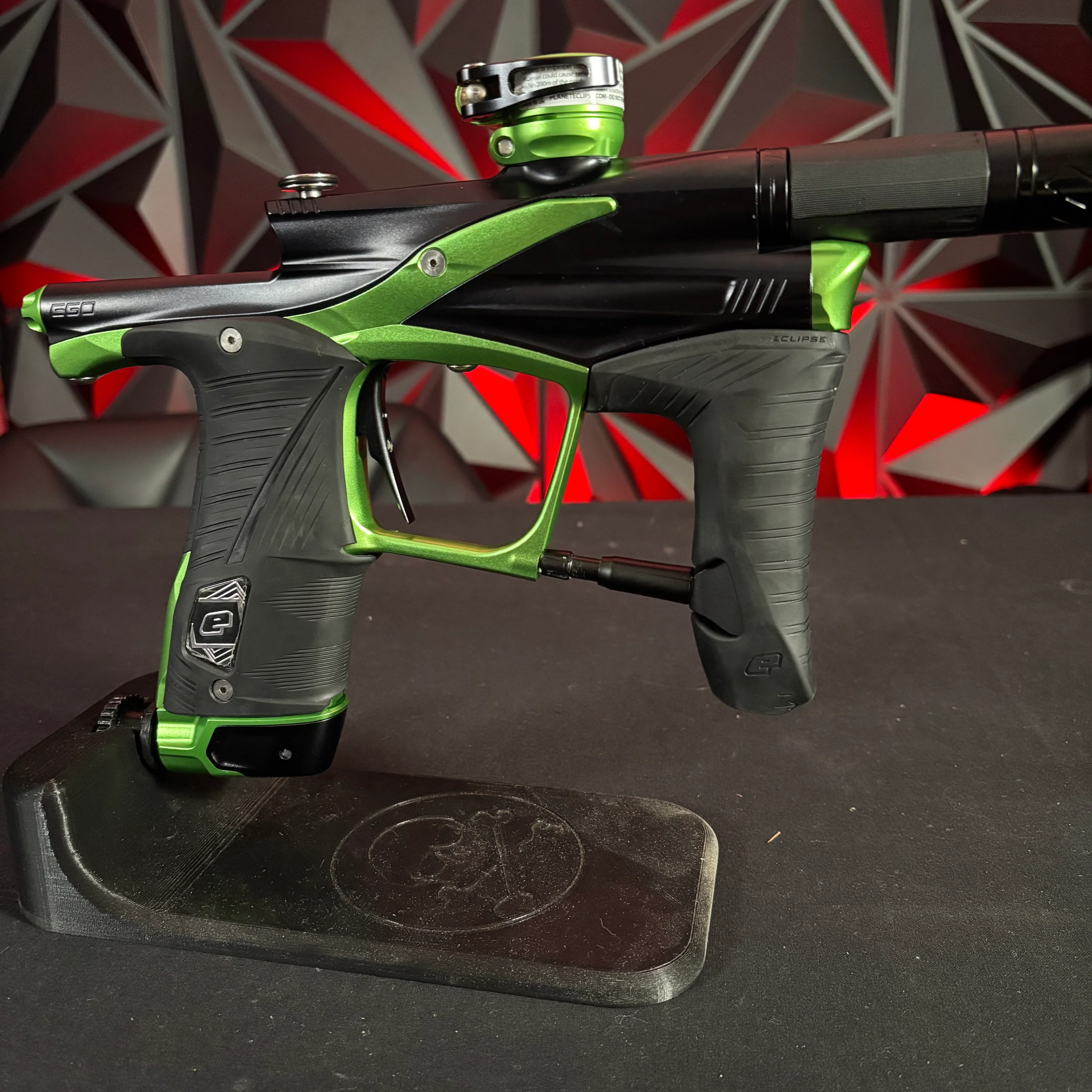 Used Planet Eclipse Lv1.6 Paintball Gun - Black/Green - Image 3