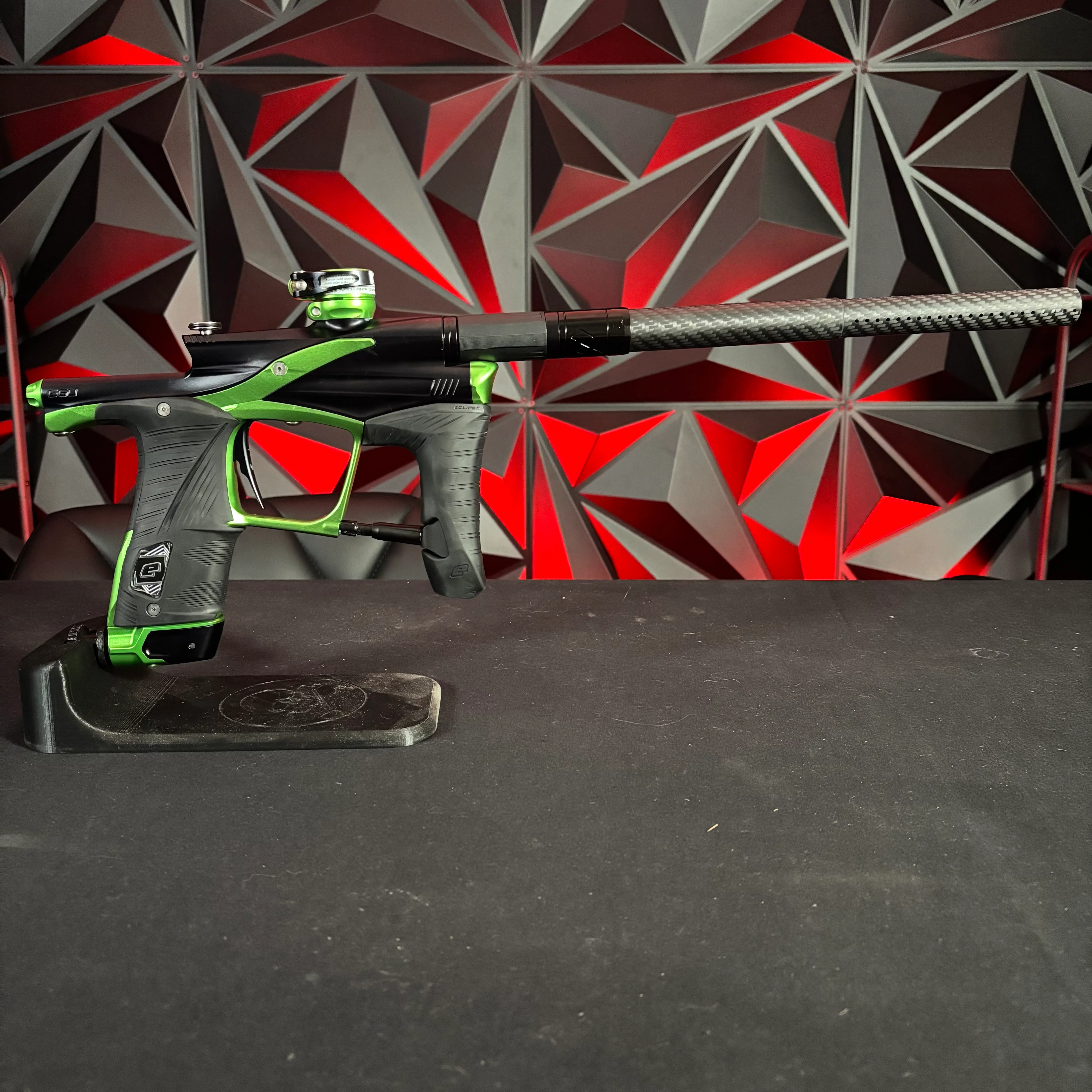 Used Planet Eclipse Lv1.6 Paintball Gun - Black/Green - Image 6