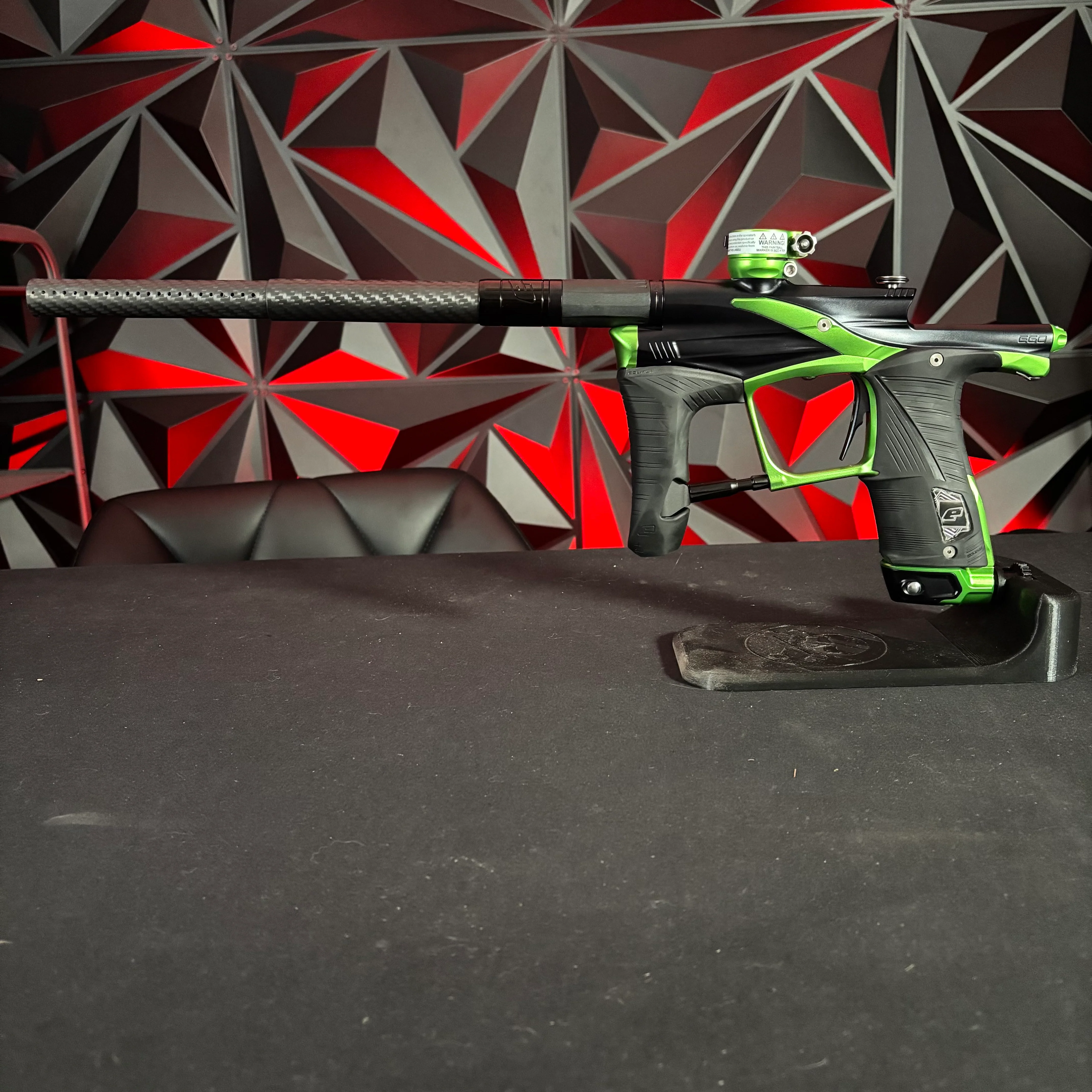 Used Planet Eclipse Lv1.6 Paintball Gun - Black/Green - Image 7