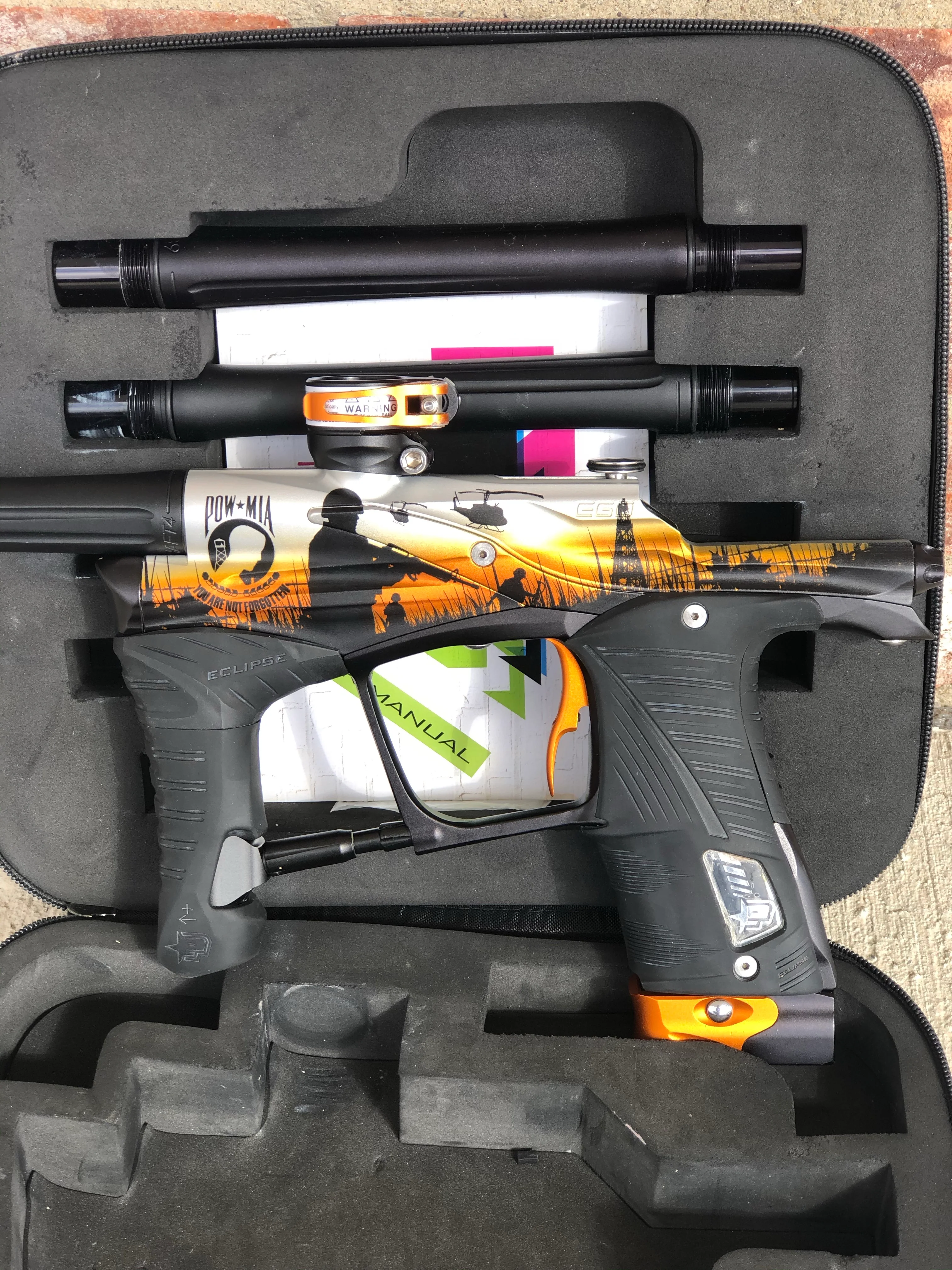 Used Planet Eclipse LV1 Paintball Gun - POW MIA - Image 4