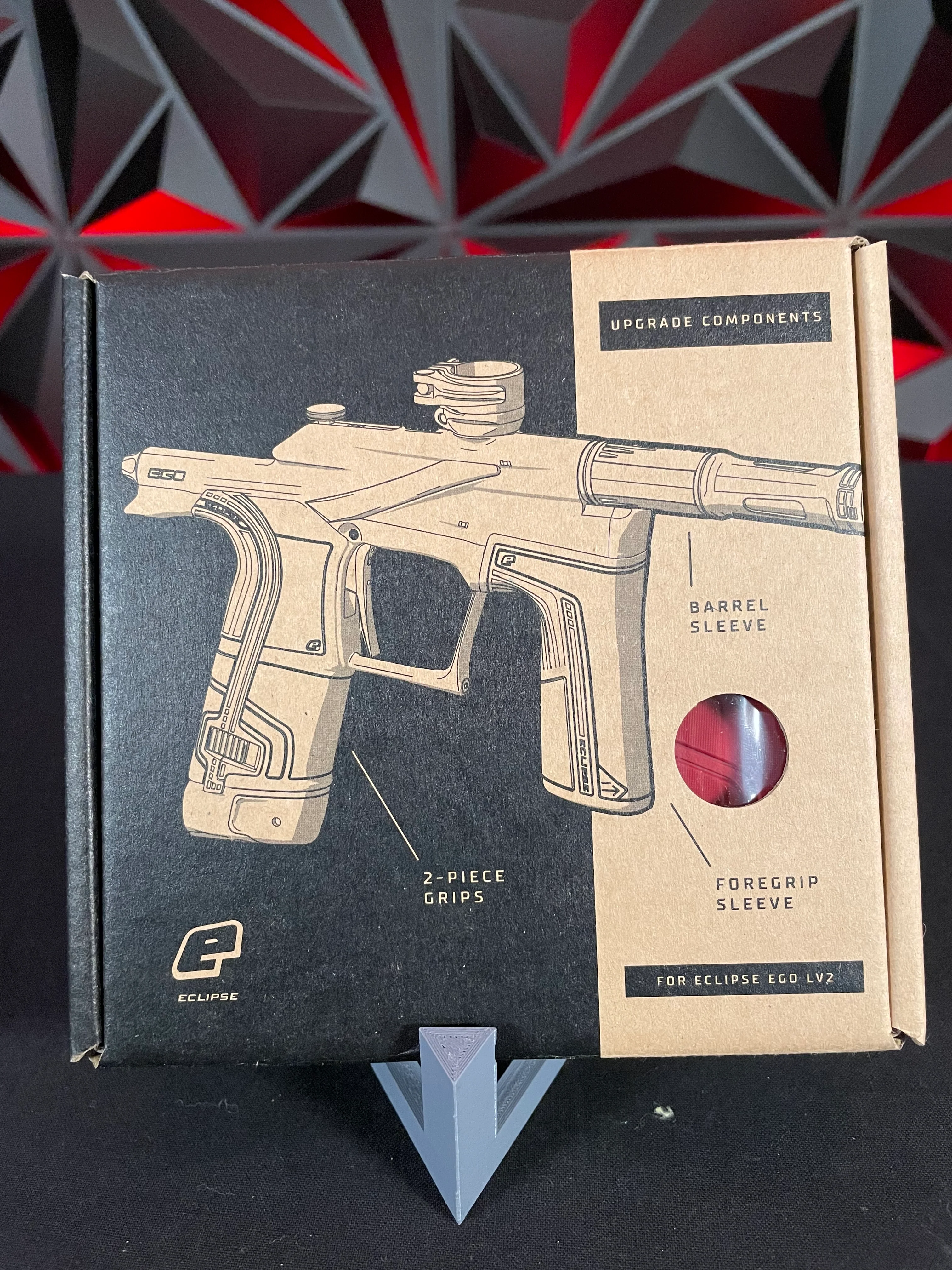 Used Planet Eclipse LV2 Grip Kit - Red - Image 2