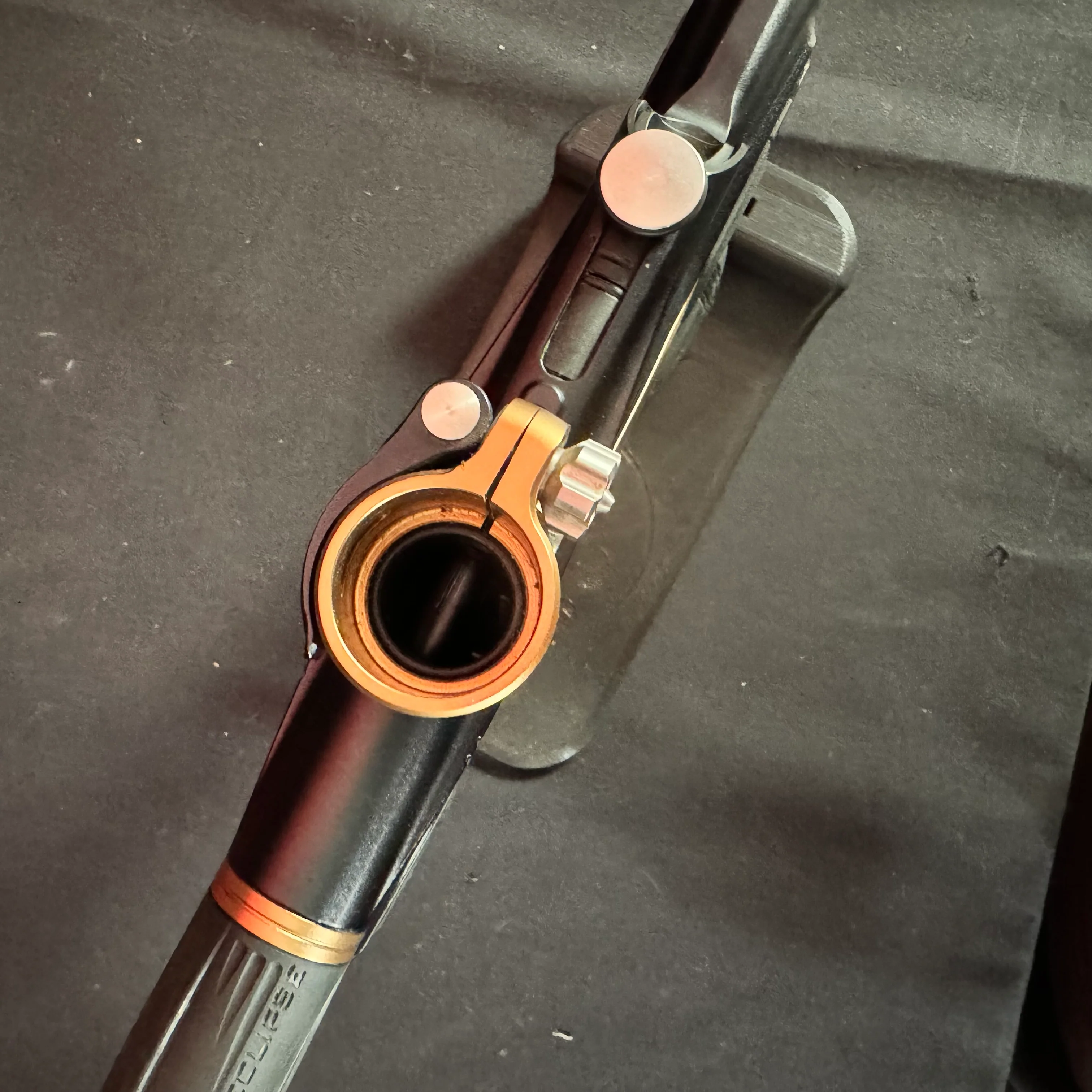Used Planet Eclipse LV2 Paintball Gun -  Black/Bronze w/ 3 PWR Inserts - Image 9