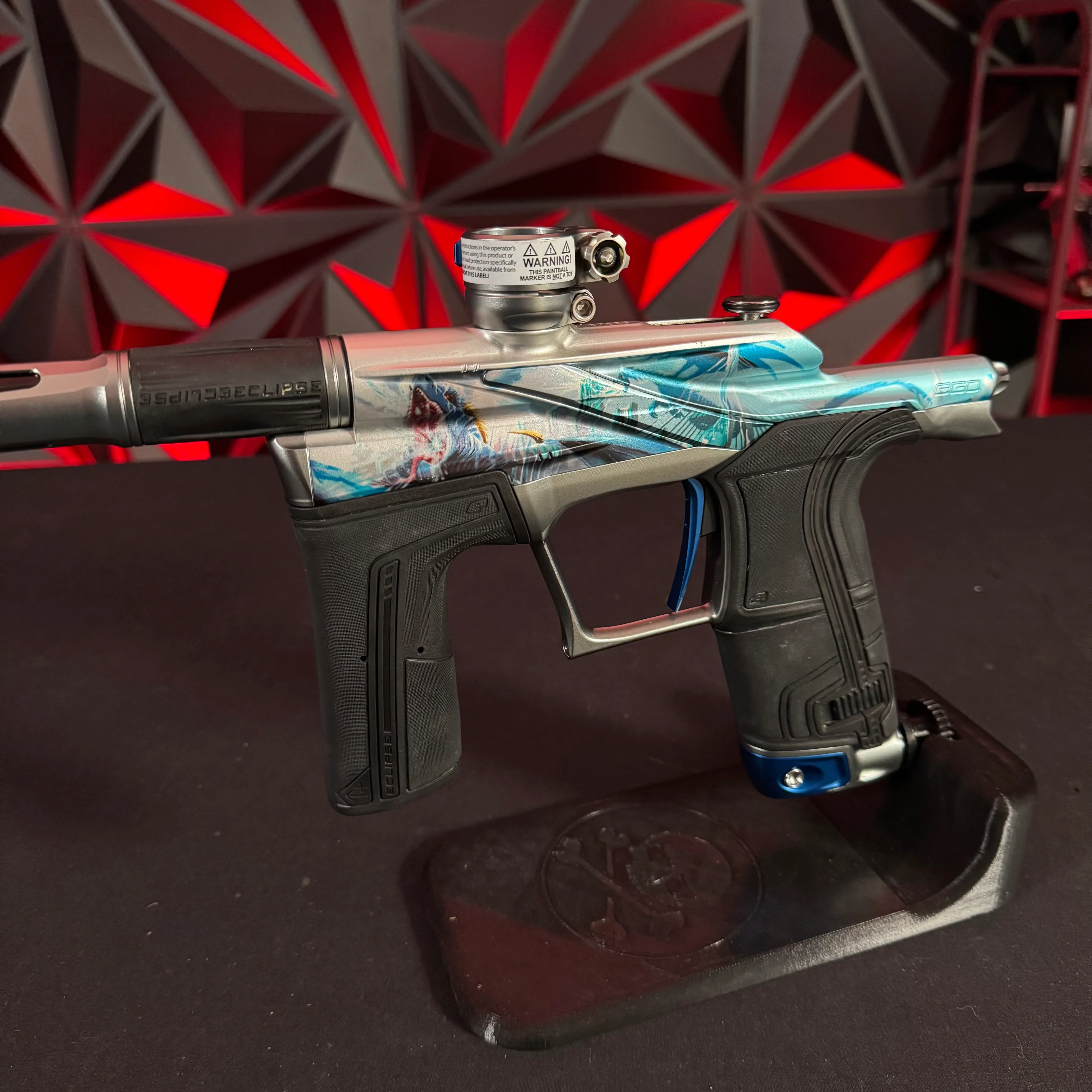 Used Planet Eclipse LV2 Paintball Gun - LE Ice Dragon - Image 7