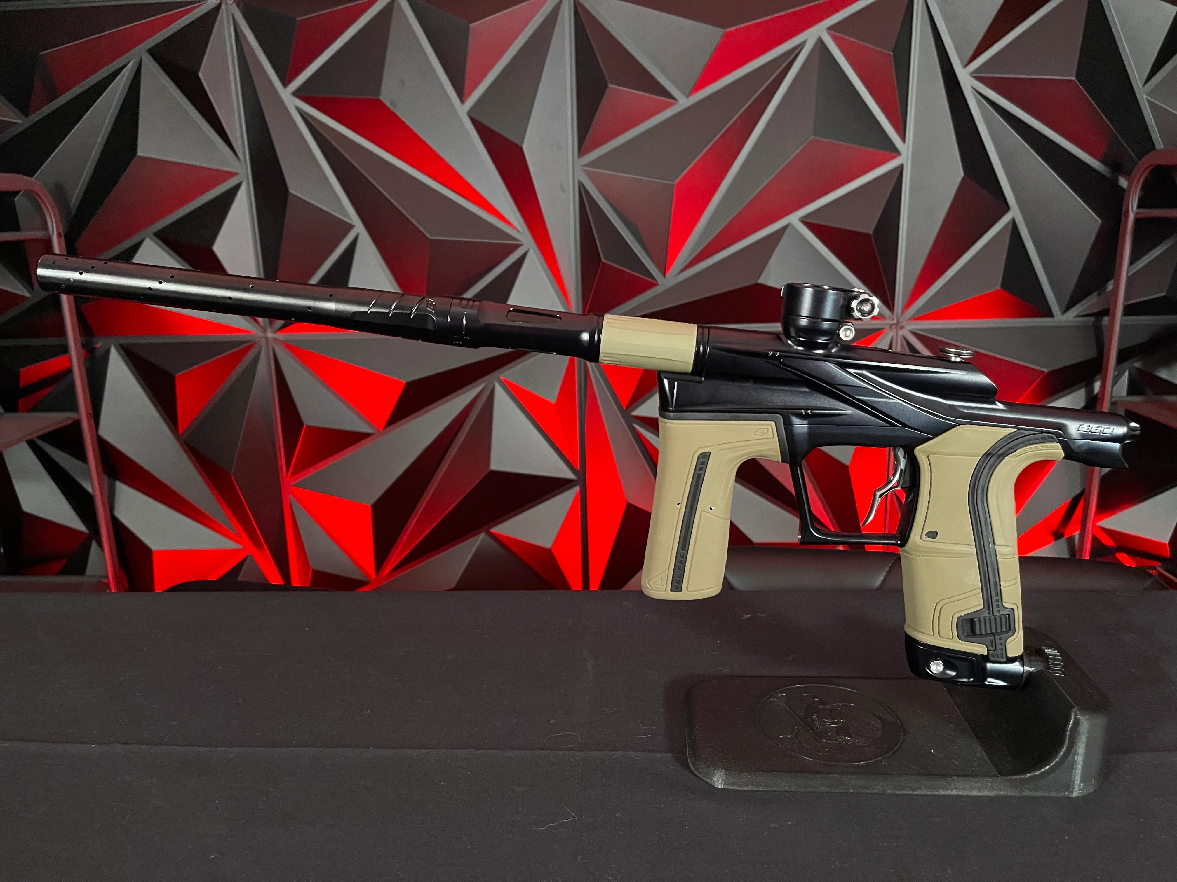 Used Planet Eclipse LV2 Paintball Gun - Midnight w/ Infamous Deuce Trigger & 1 S63 Inserts - Image 6