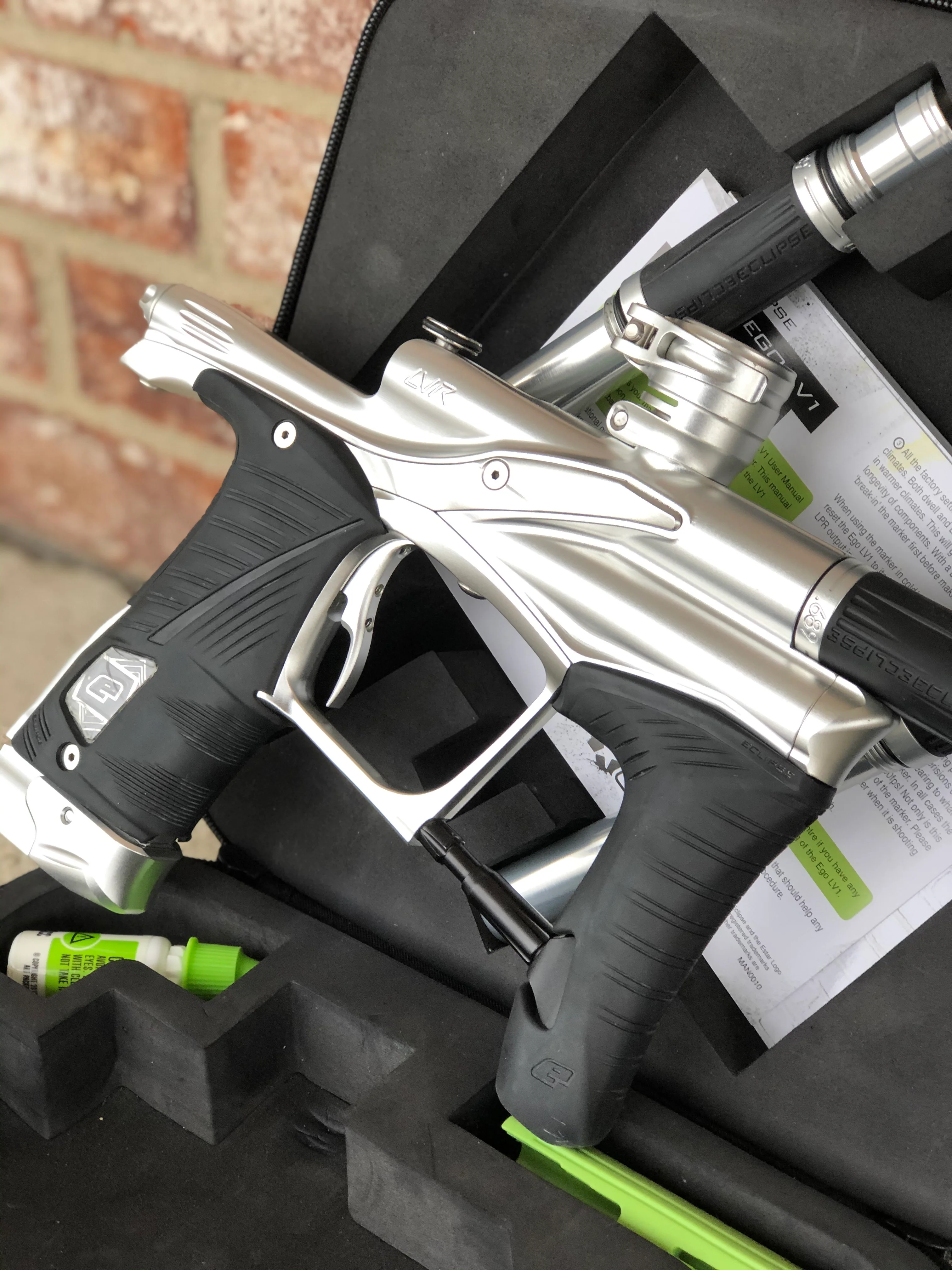 Used Planet Eclipse LVR Paintball Gun - Pure (Silver) - Image 2