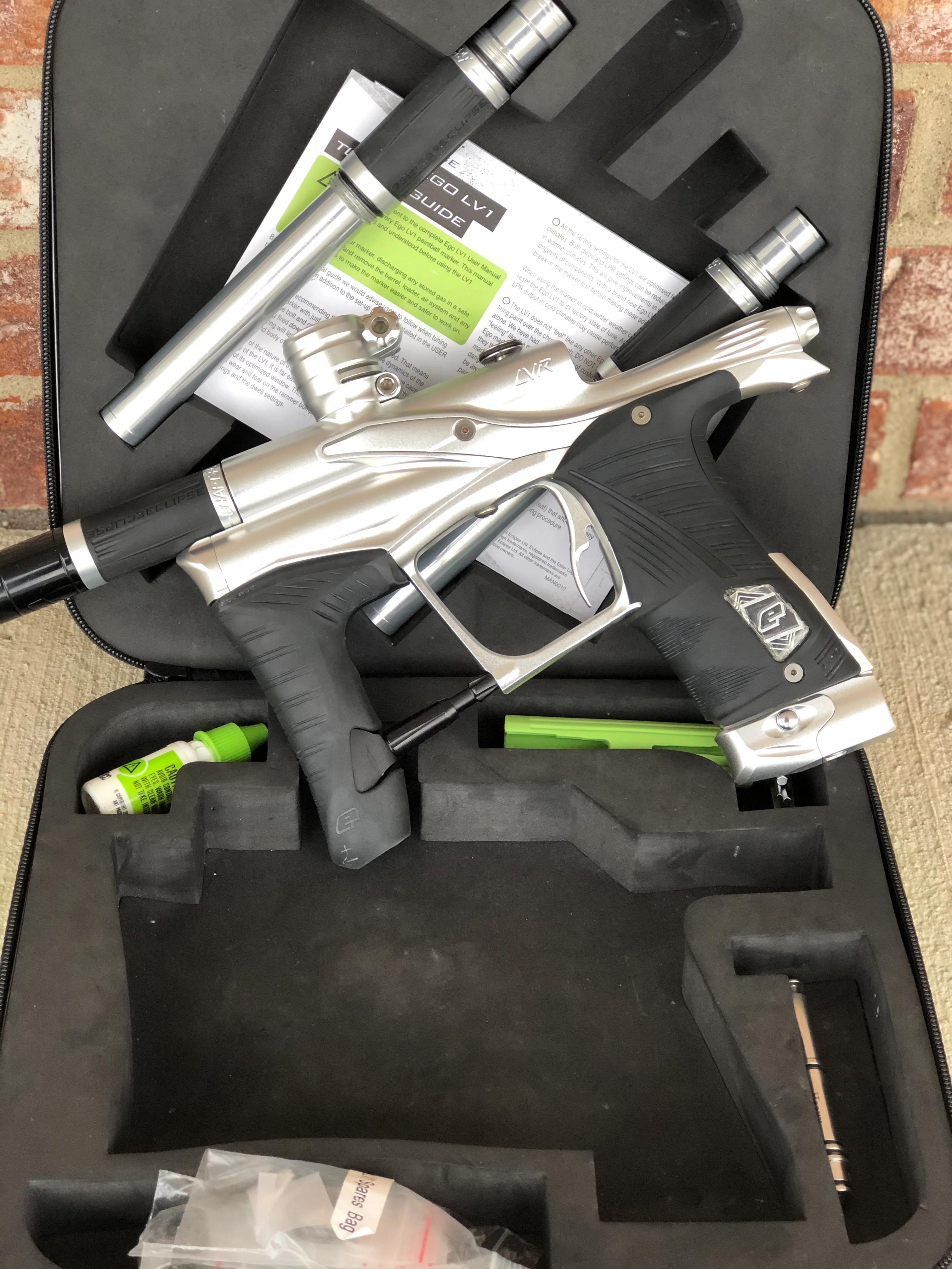 Used Planet Eclipse LVR Paintball Gun - Pure (Silver) - Image 3