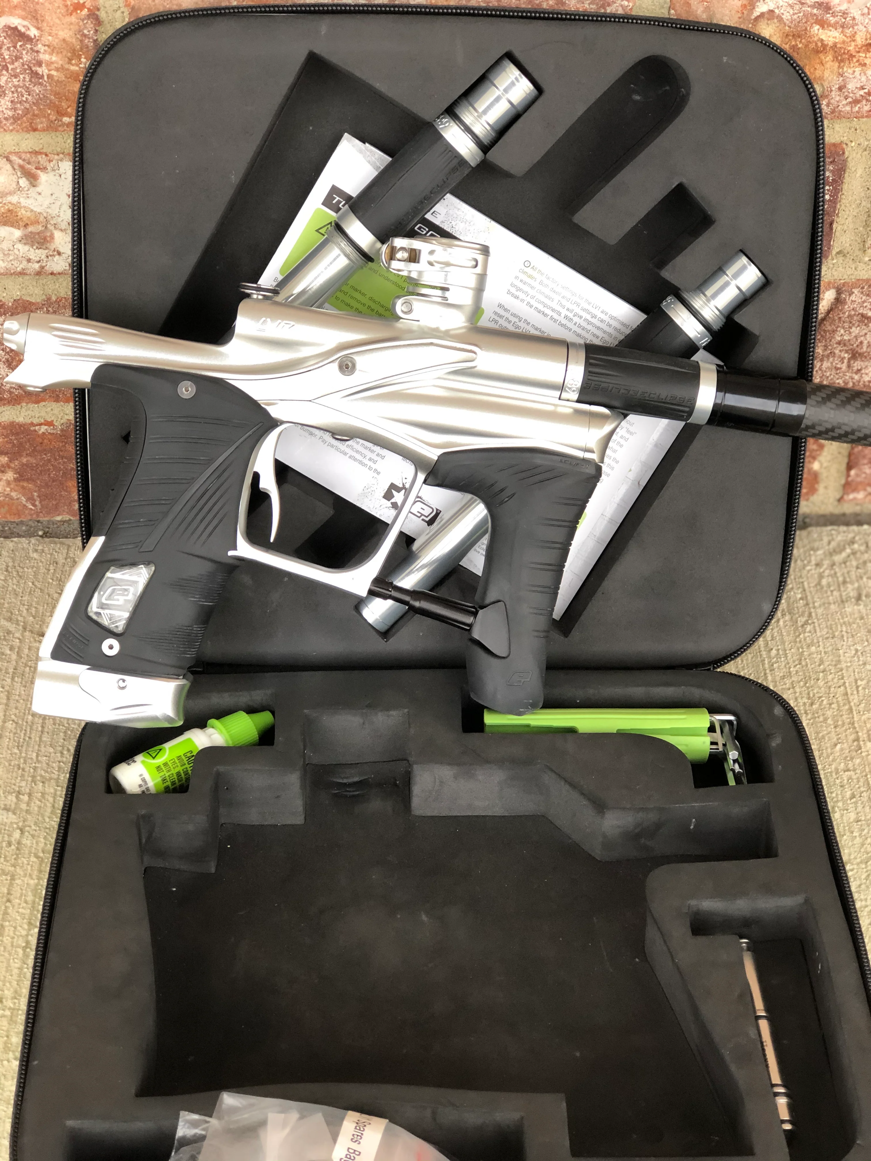 Used Planet Eclipse LVR Paintball Gun - Pure (Silver) - Image 4