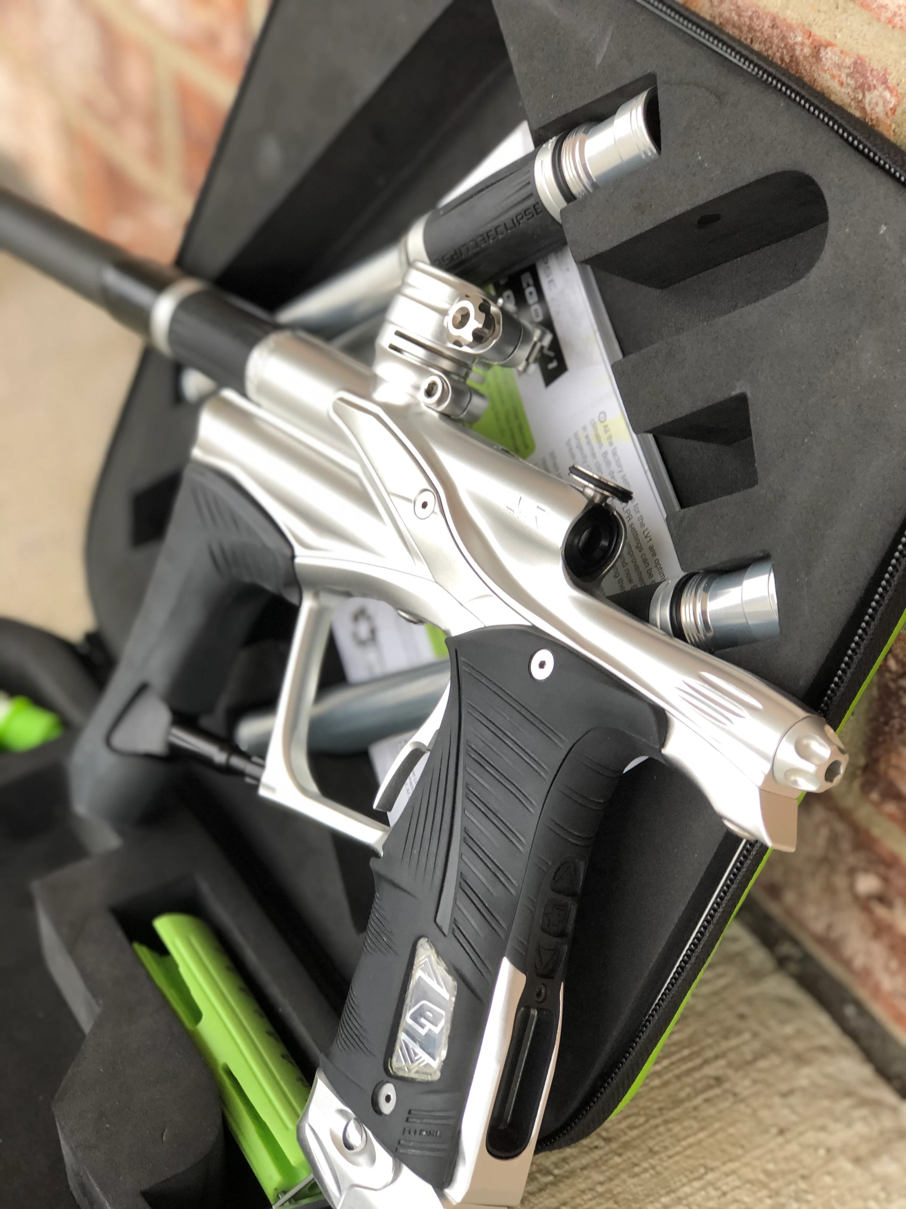 Used Planet Eclipse LVR Paintball Gun - Pure (Silver) - Image 5