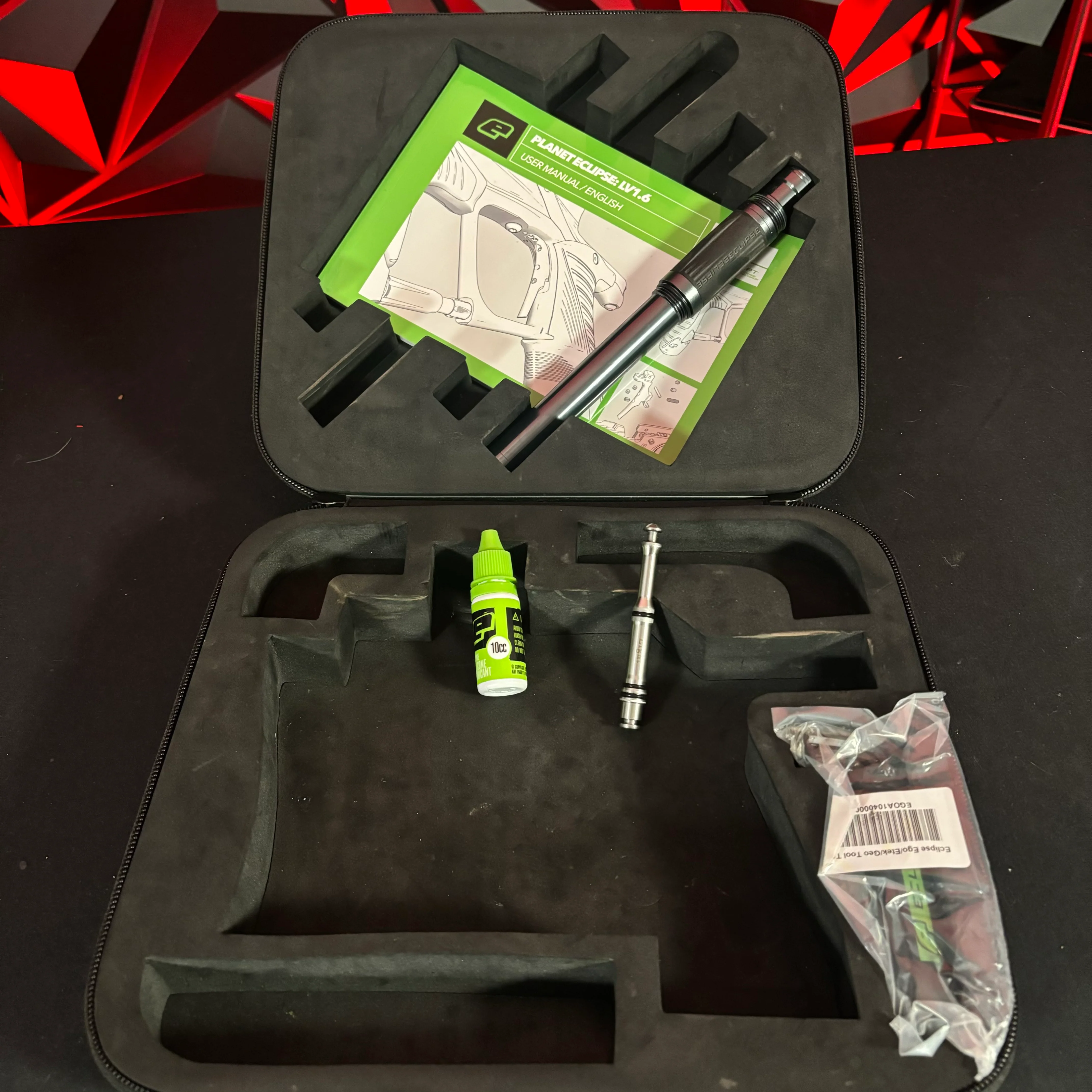 Used Planet Eclipse LVR Paintball Gun - Silver/Grey w/ LV1.5 Trigger Frame - Image 10