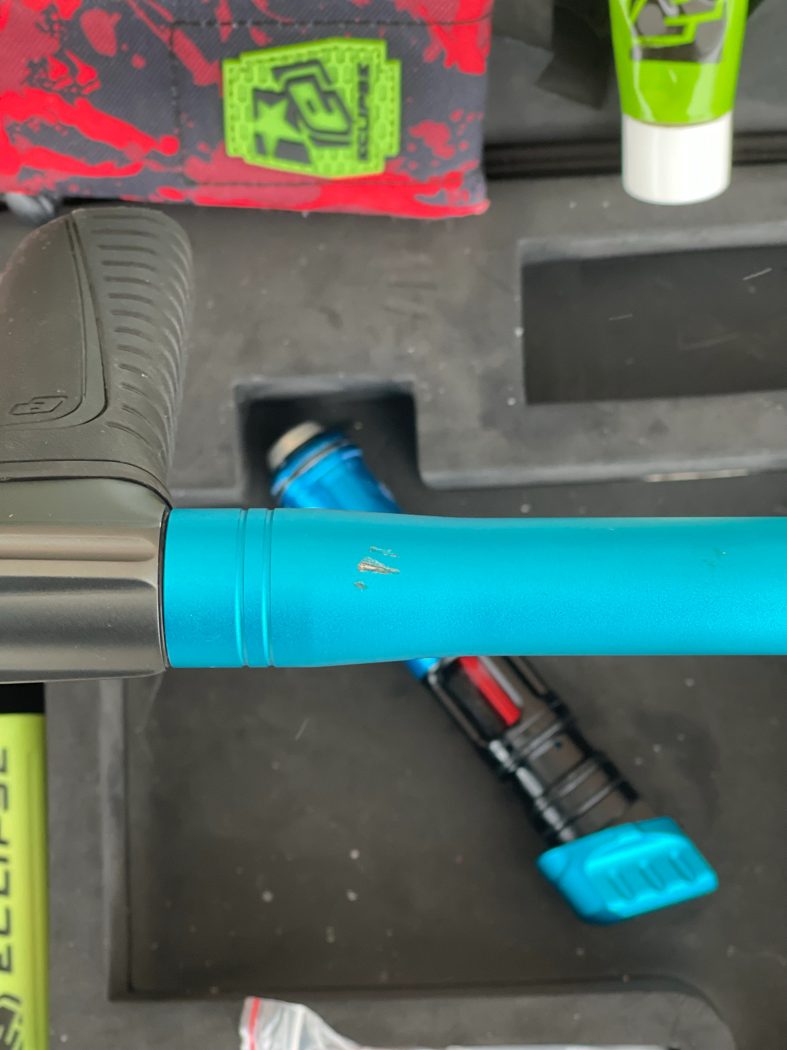 Used Planet Eclipse M170R Paintball Gun - Grey/Blue - Image 10