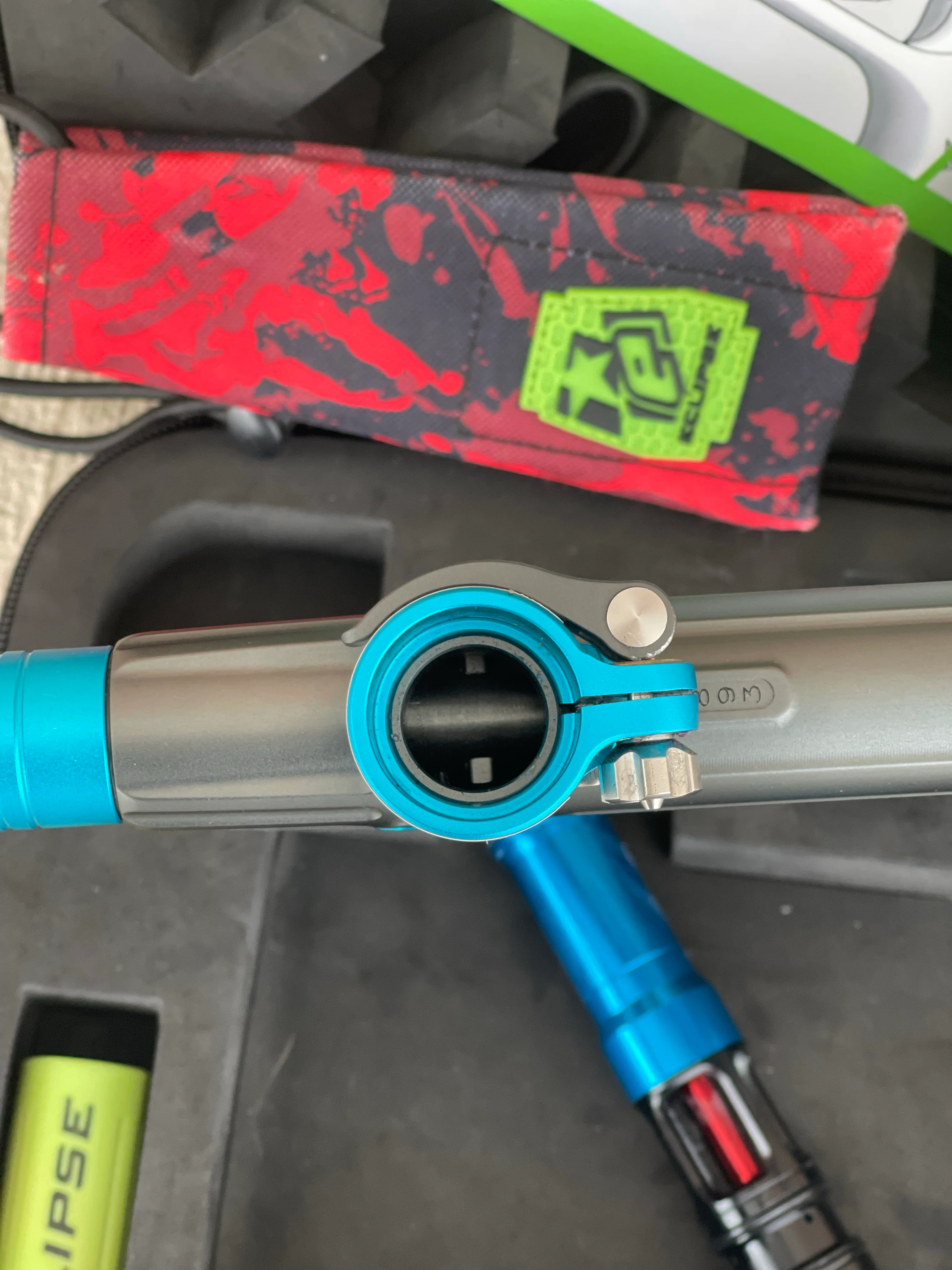 Used Planet Eclipse M170R Paintball Gun - Grey/Blue - Image 11