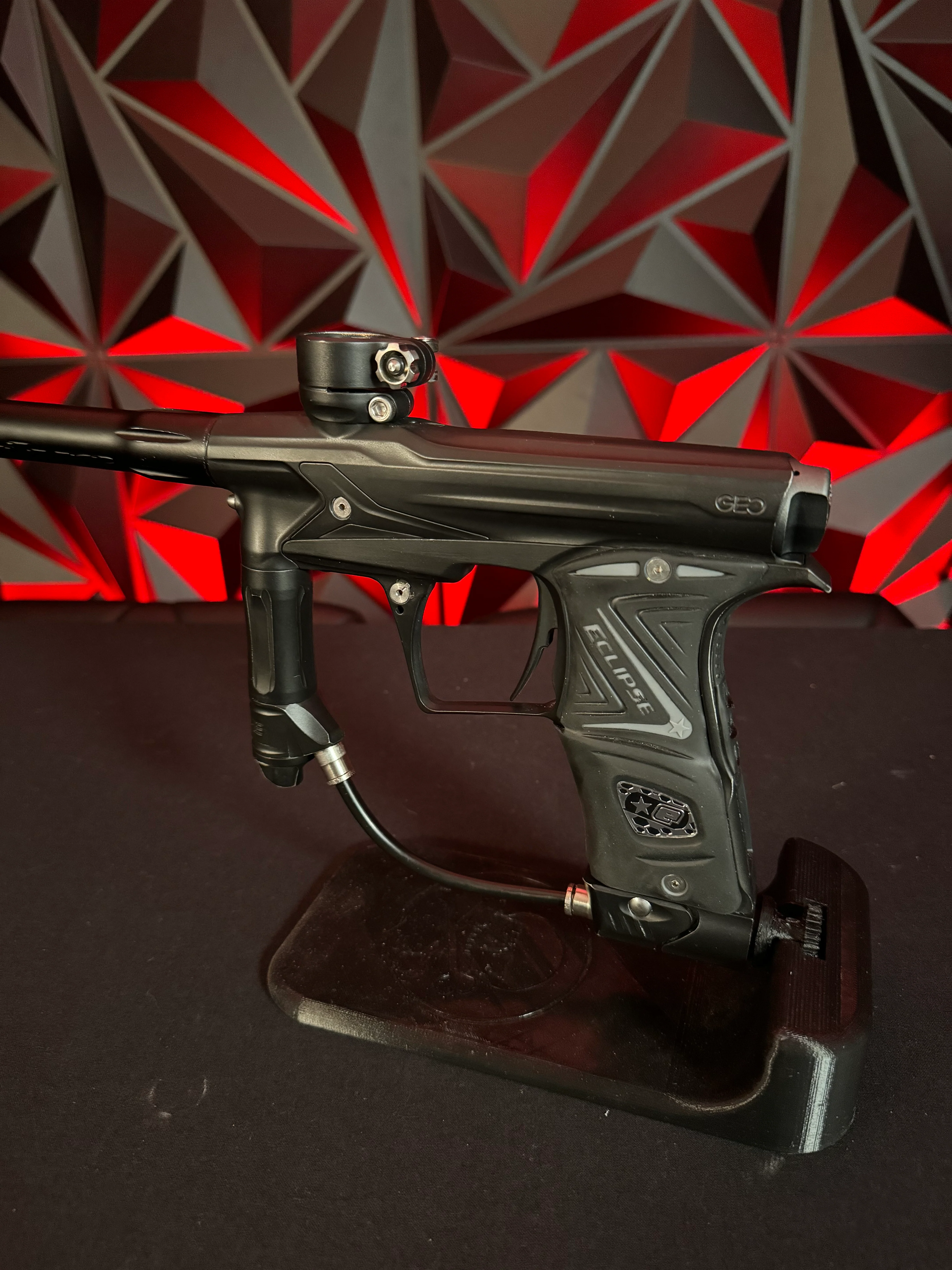 Used Planet Eclipse Geo 3 Paintball Gun - Black w/ Dye UL Barrel & IV Core - Image 3