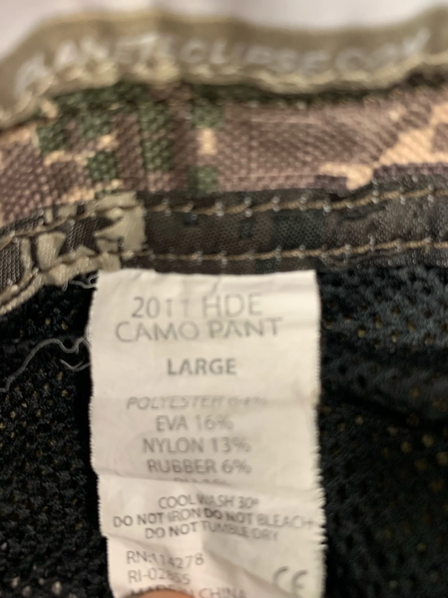 Used Planet Eclipse Paintball Pants - HDE Camo- Large - Image 3