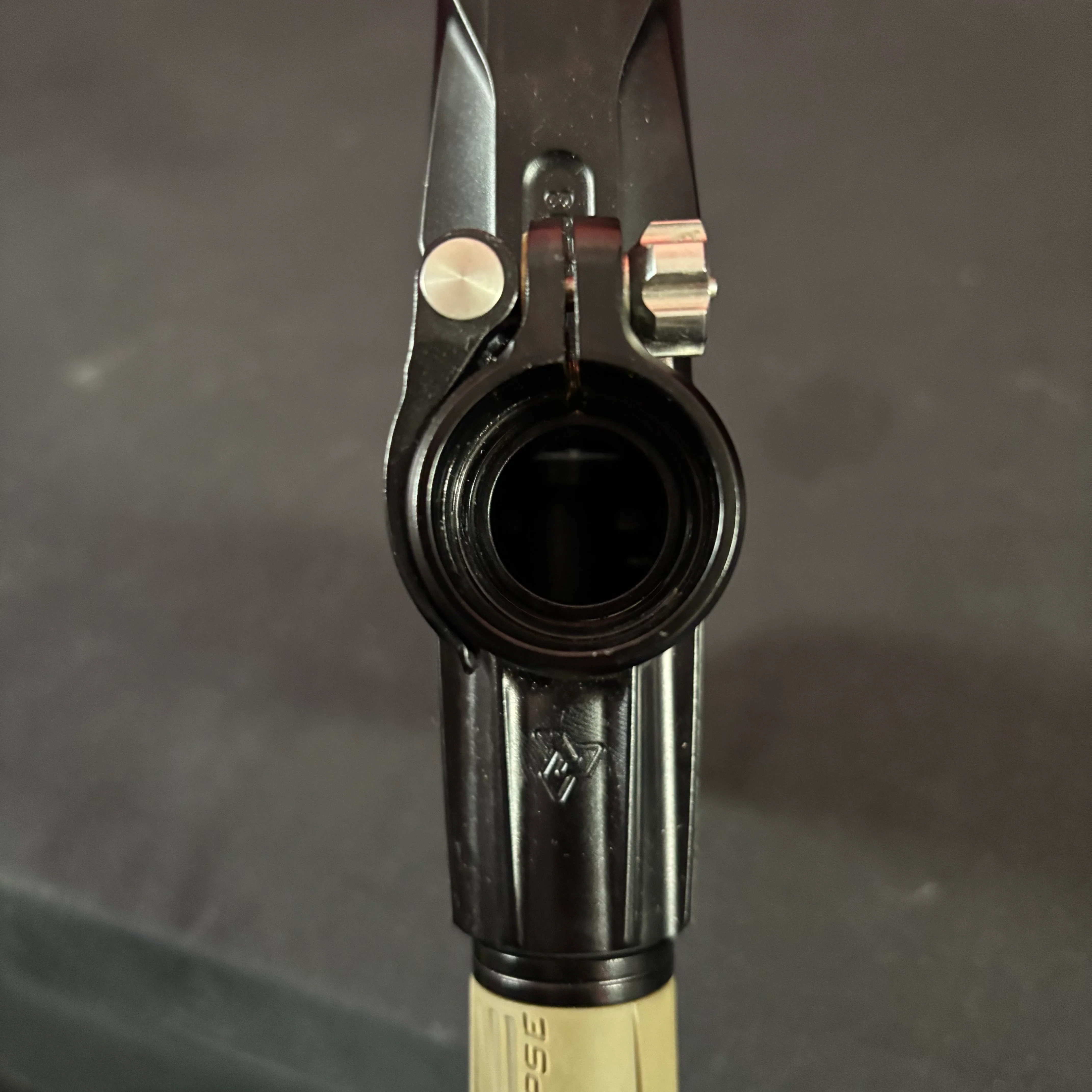 Used Planet Eclipse Project Scales Geo R5 Paintball Gun - Black w/ FDE Grips - Image 9