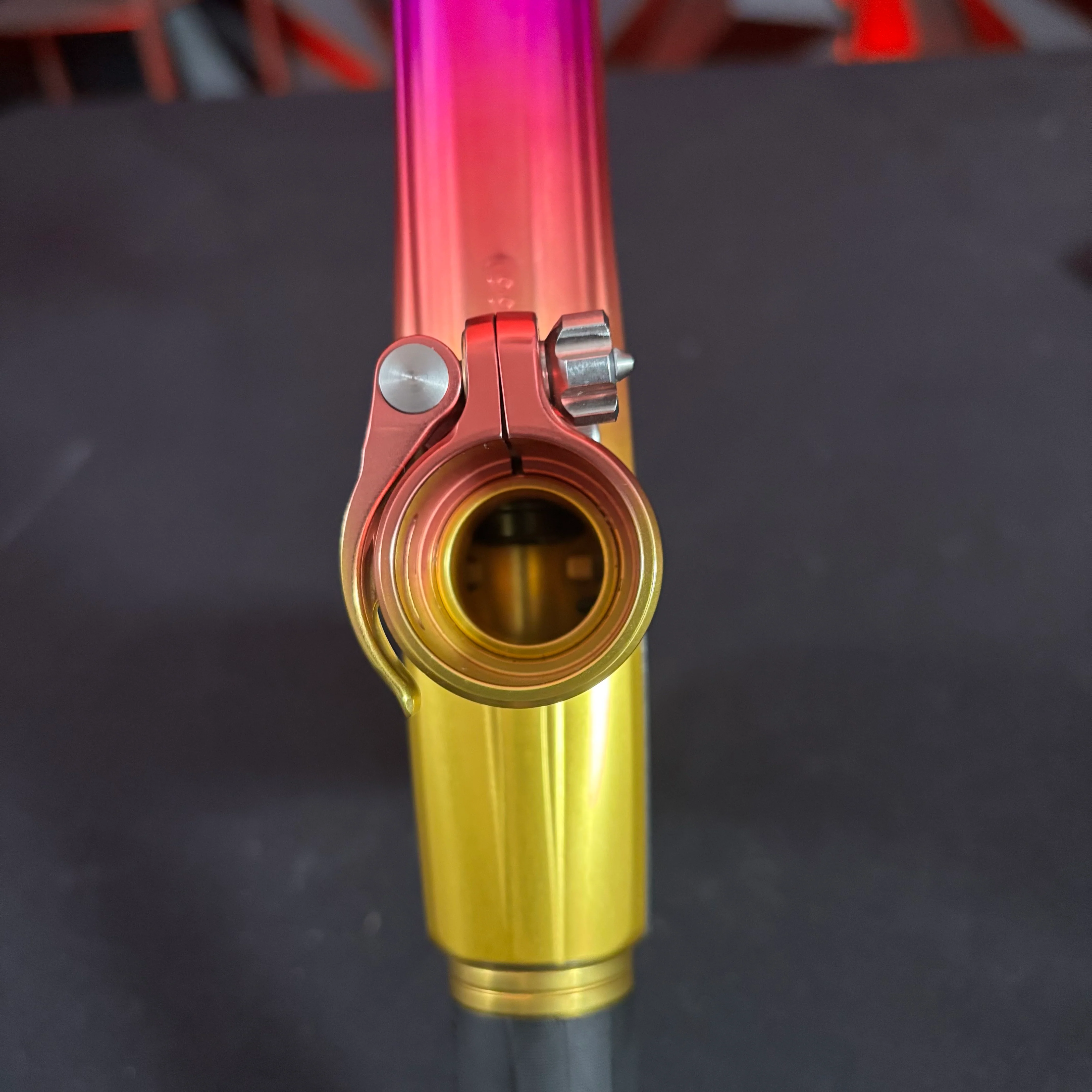 Used Planet Eclipse R5 Paintball Gun - Custom Starburst Fade (1 of 1) *Owners Gun* - Image 10
