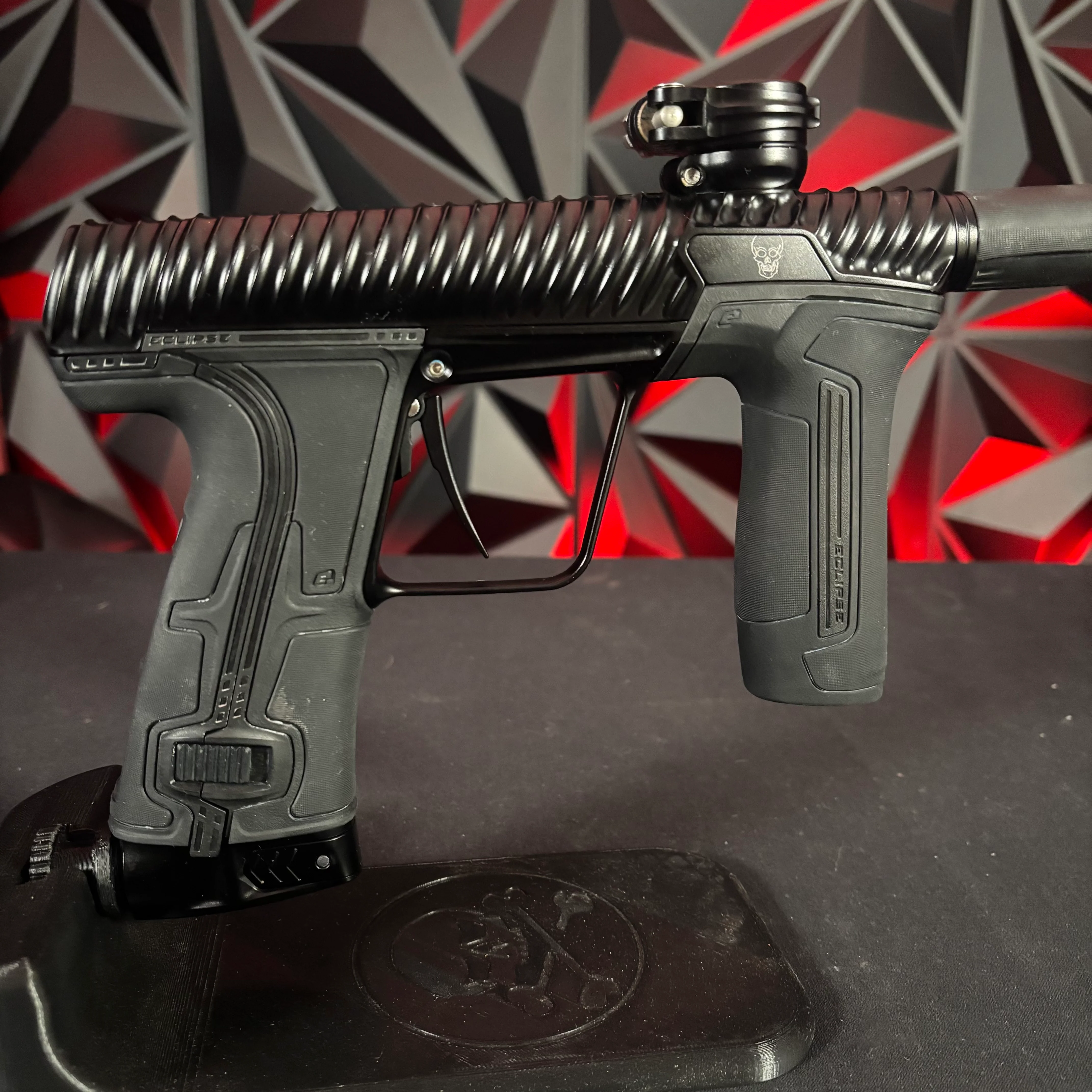 Used Planet Eclipse TWISTER CS3 Paintball Gun - Black w/ Engravings - Image 2