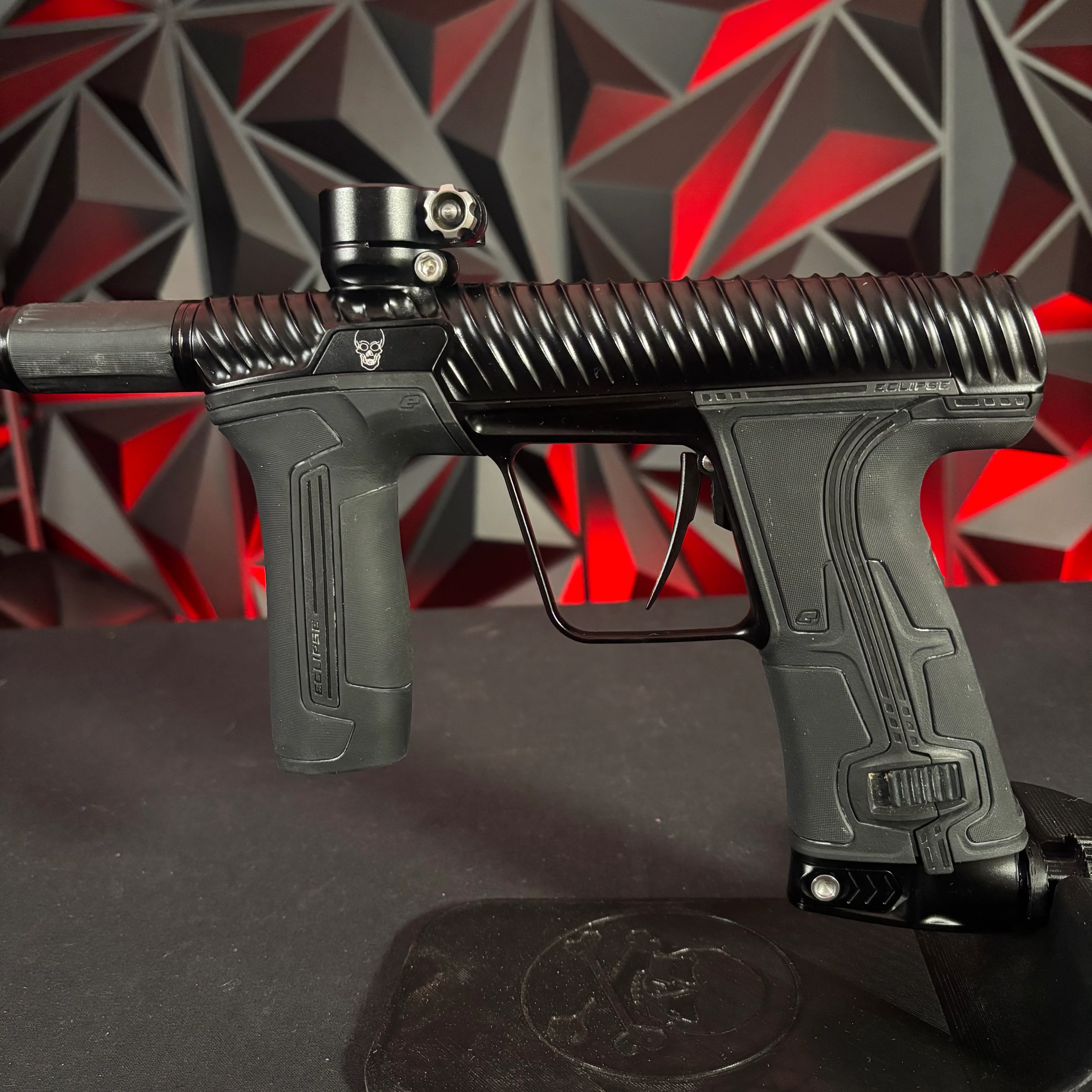 Used Planet Eclipse TWISTER CS3 Paintball Gun - Black w/ Engravings - Image 4