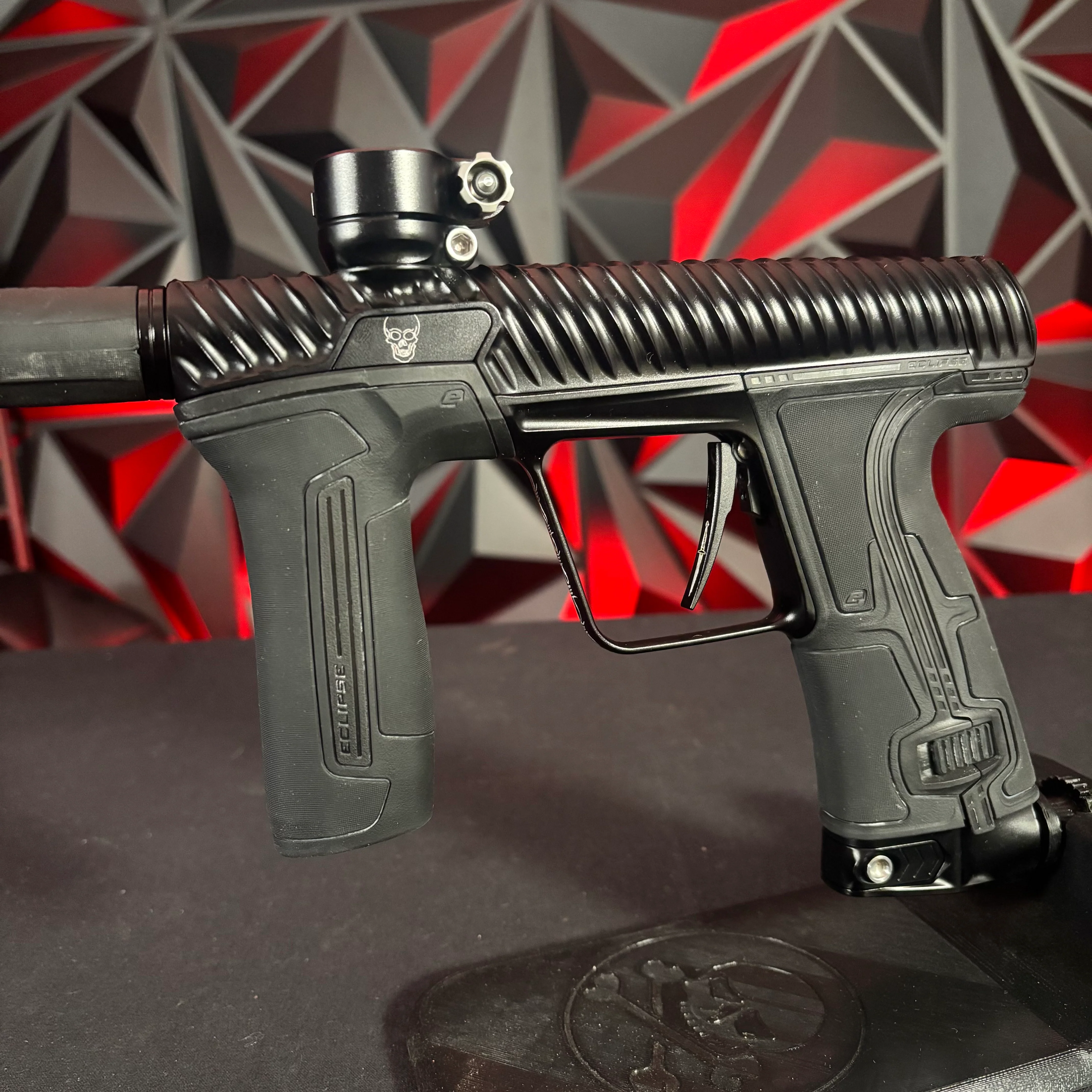 Used Planet Eclipse TWISTER CS3 Paintball Gun - Black w/ Engravings - Image 5