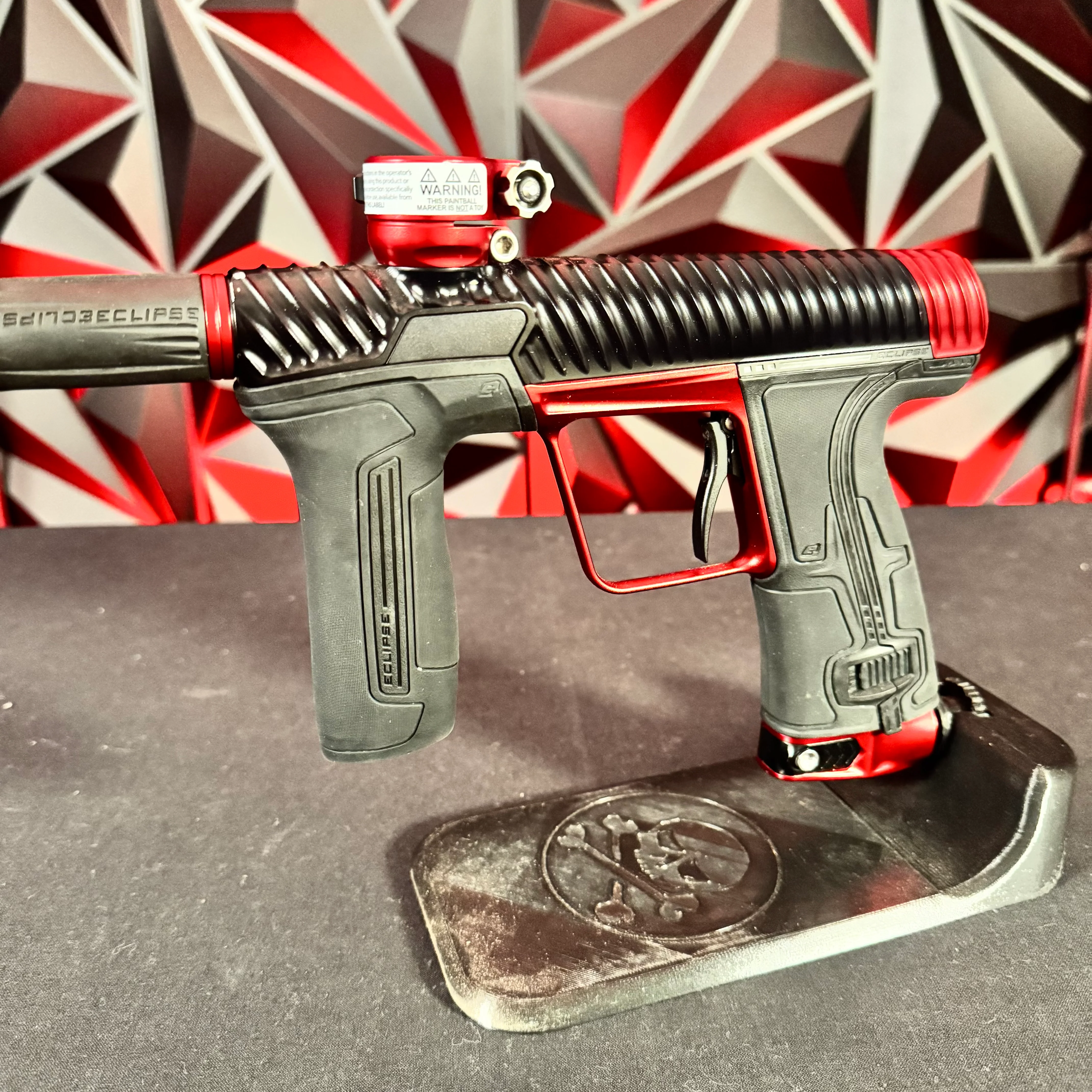 Used Planet Eclipse TWISTER CS3 Paintball Gun - Black/Red - Image 5