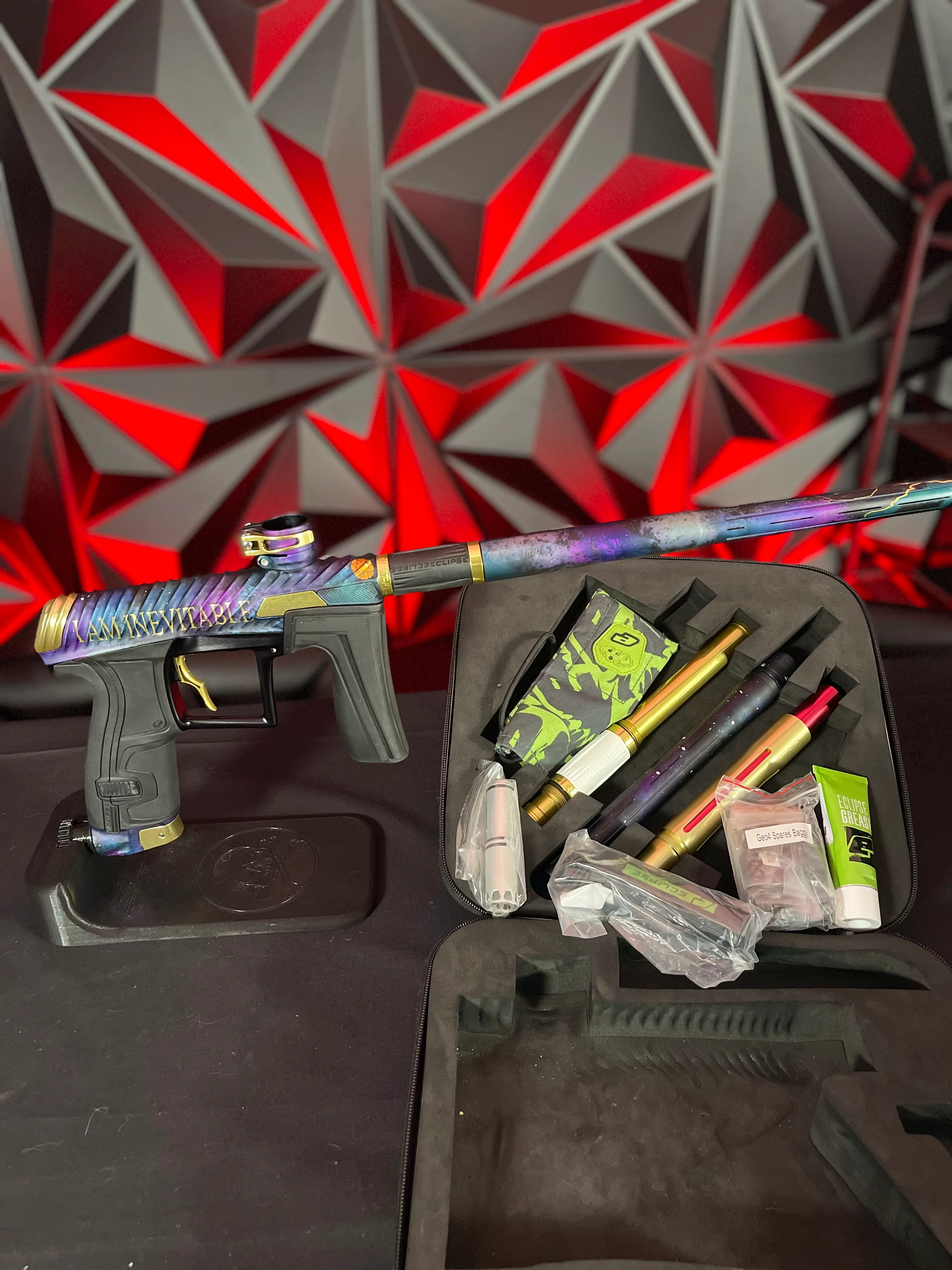 Used Planet Eclipse Twister Geo 4 Paintball Gun - Thanos - Image 8
