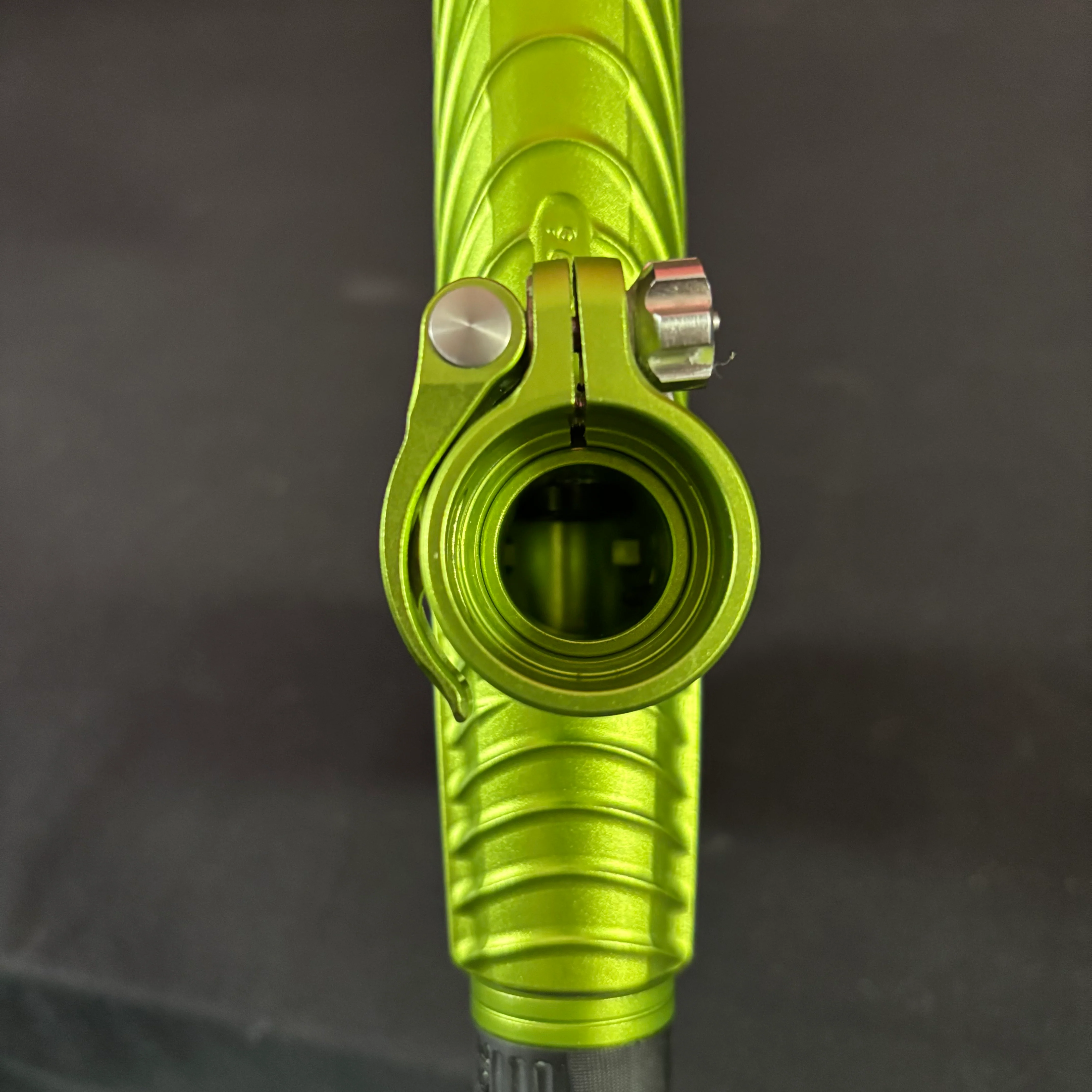 Used Planet Eclipse/Twister Geo R5 Paintball Marker - Fallout (Lime) - Image 9