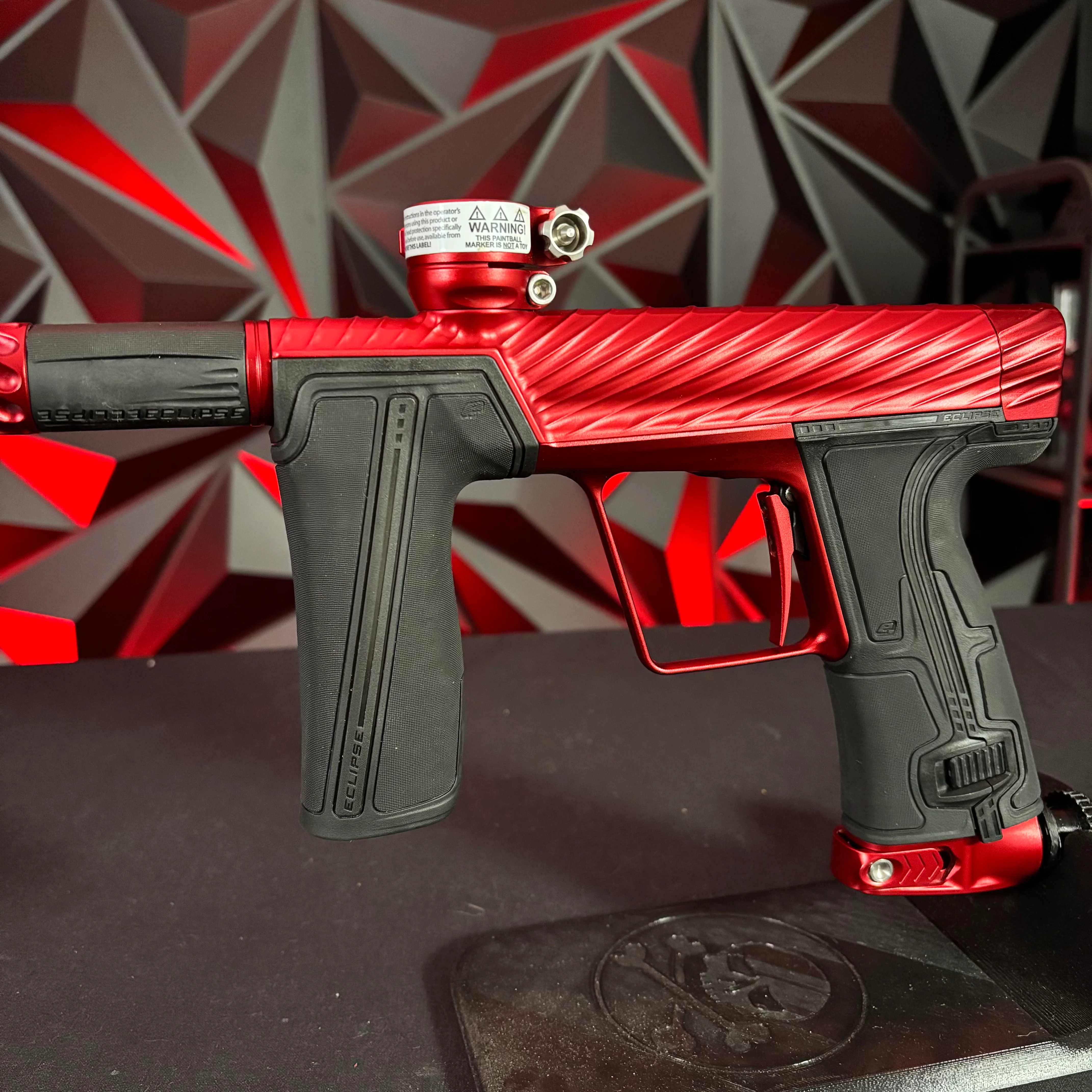 Used Planet Eclipse/Twister Geo R5 Paintball Marker - Express (Solid Red) - Image 5