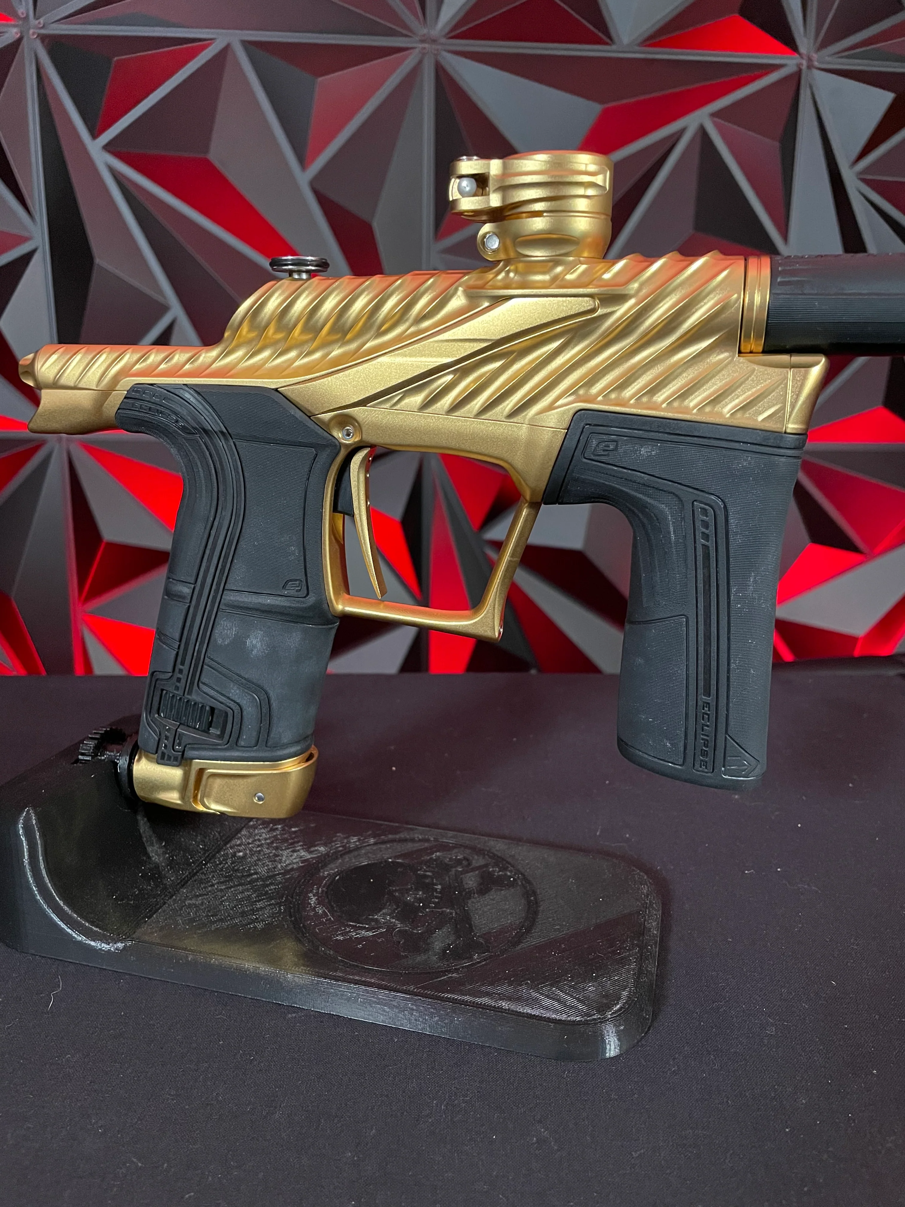 Used Planet Eclipse Twister LV2 Paintball Marker - Spectrum (All Gold) - Image 3