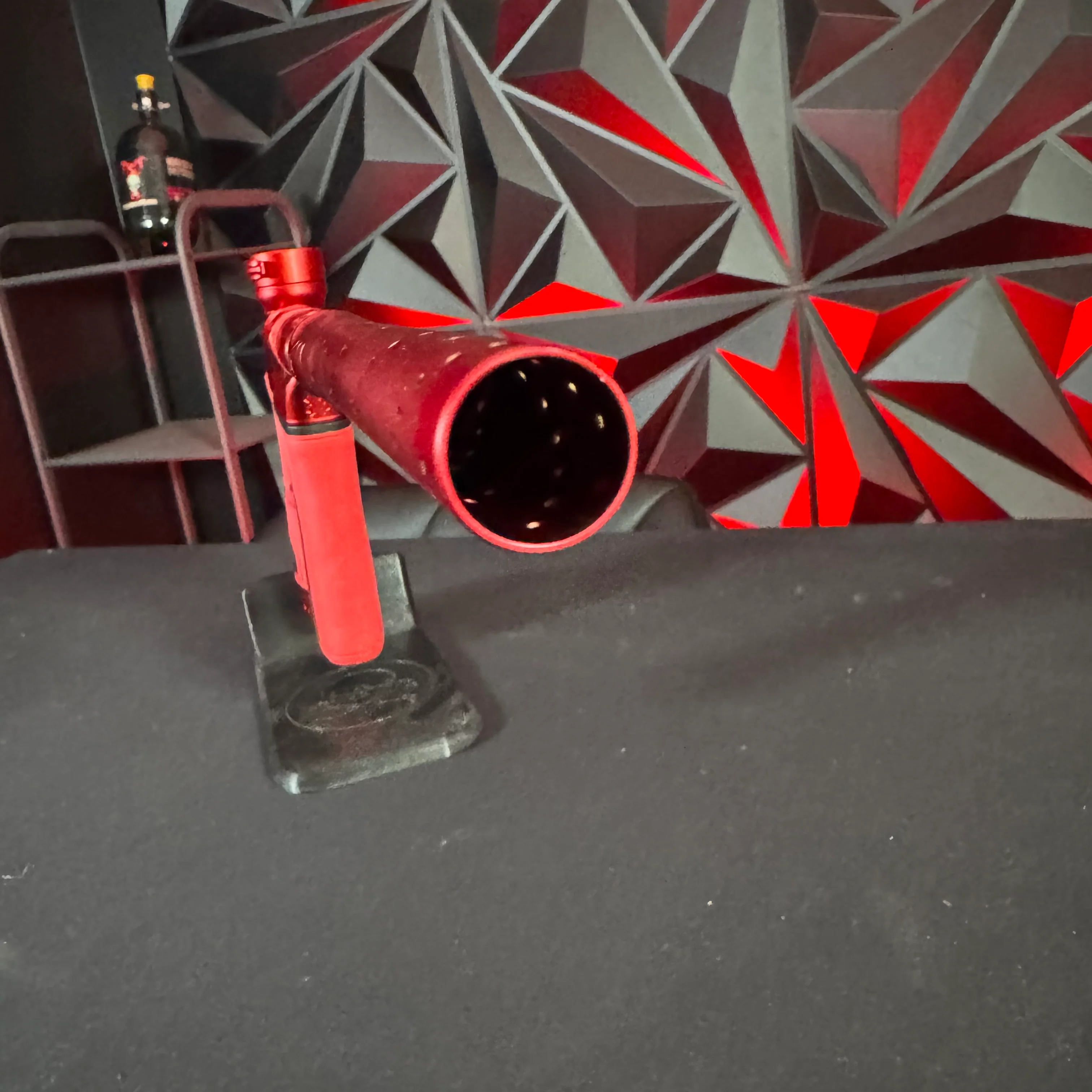 Used Planet Eclipse Twister LV2 Paintball Marker - Solid Red (O-Neg) w/Red Grip Kit - Image 10