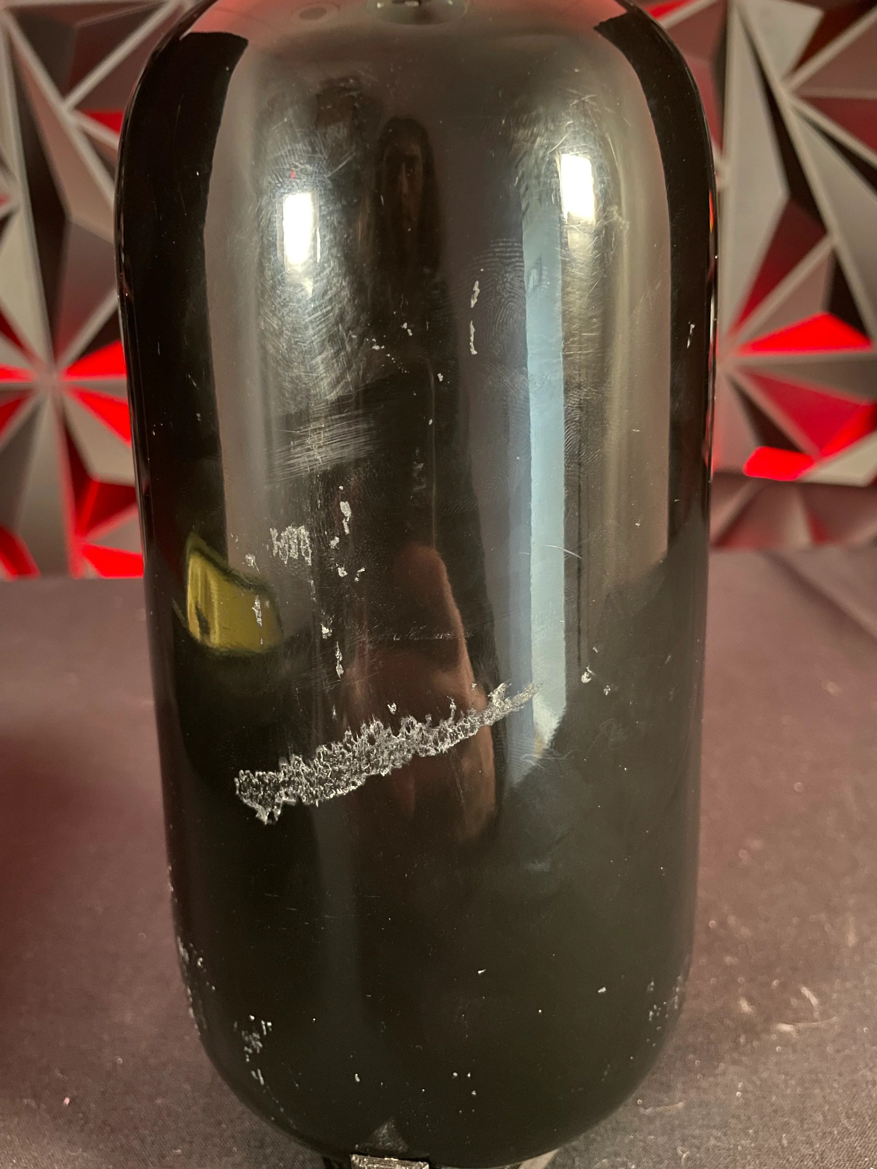Used Powerhouse 78/4500 Paintball Tank *Bottle Only* w/Infamous Tank Case - Image 5