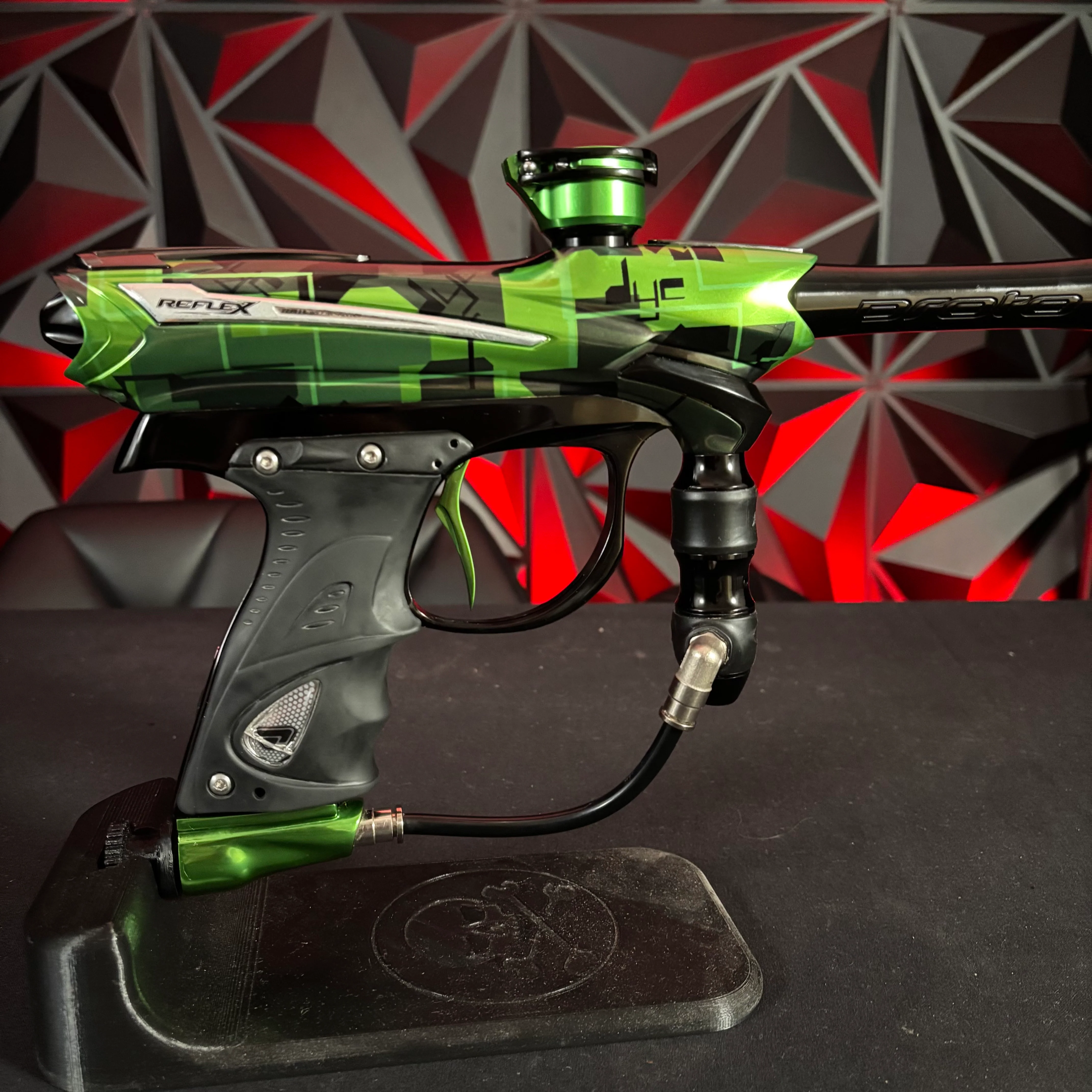 Used Dye Proto Reflex Paintball Marker- Hex Green - Image 2