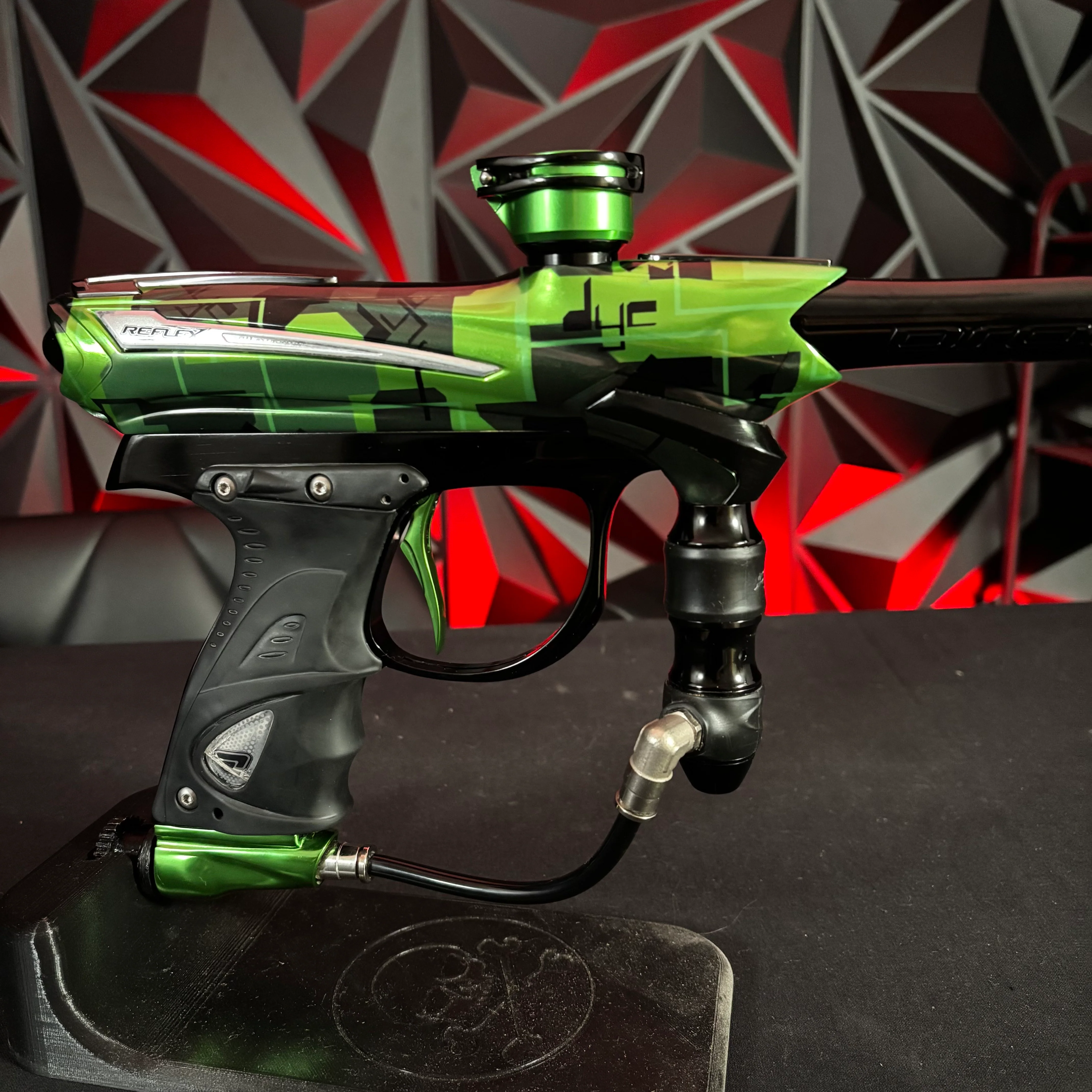 Used Dye Proto Reflex Paintball Marker- Hex Green - Image 3